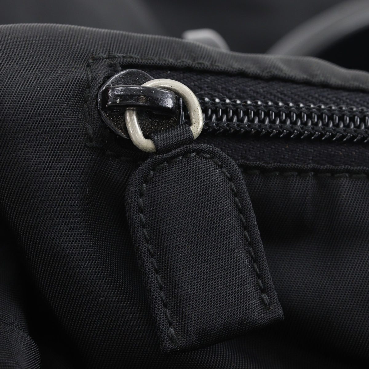 Prada Black Nylon Plastic Handbag (Pre-Owned)