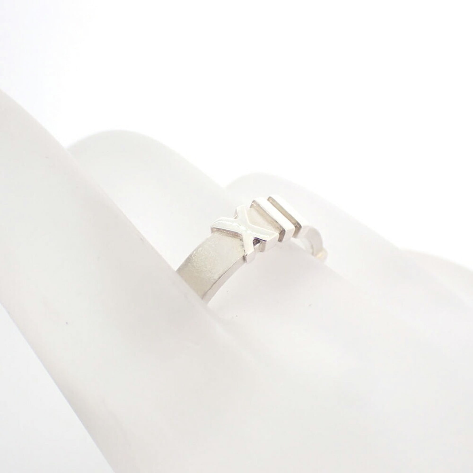 Tiffany Sterling Silver 925 Band Ring (Pre-Owned)