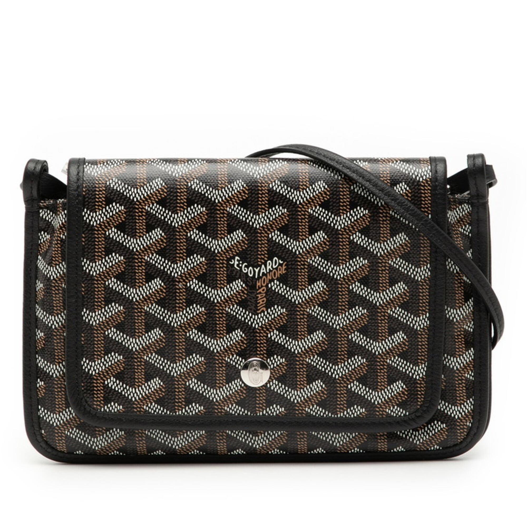 Goyard Black Multi-Color Pvc Leather Shoulder Bag (Pre-Owned)