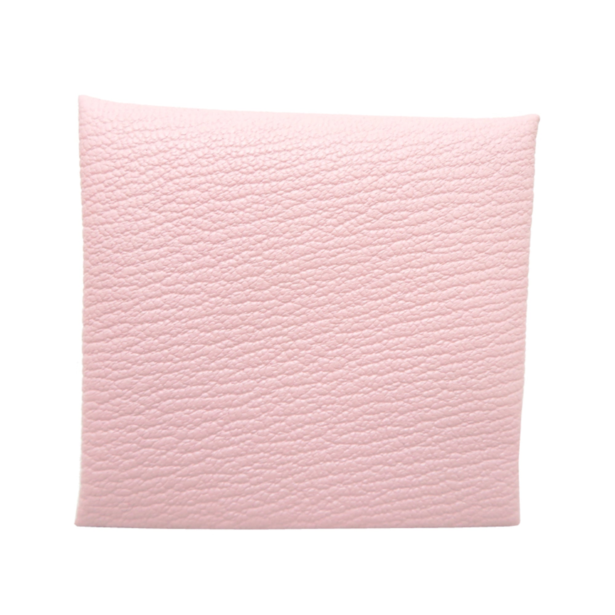Hermes Light Pink Leather Coin Purse/Coin Case (Pre-Owned)