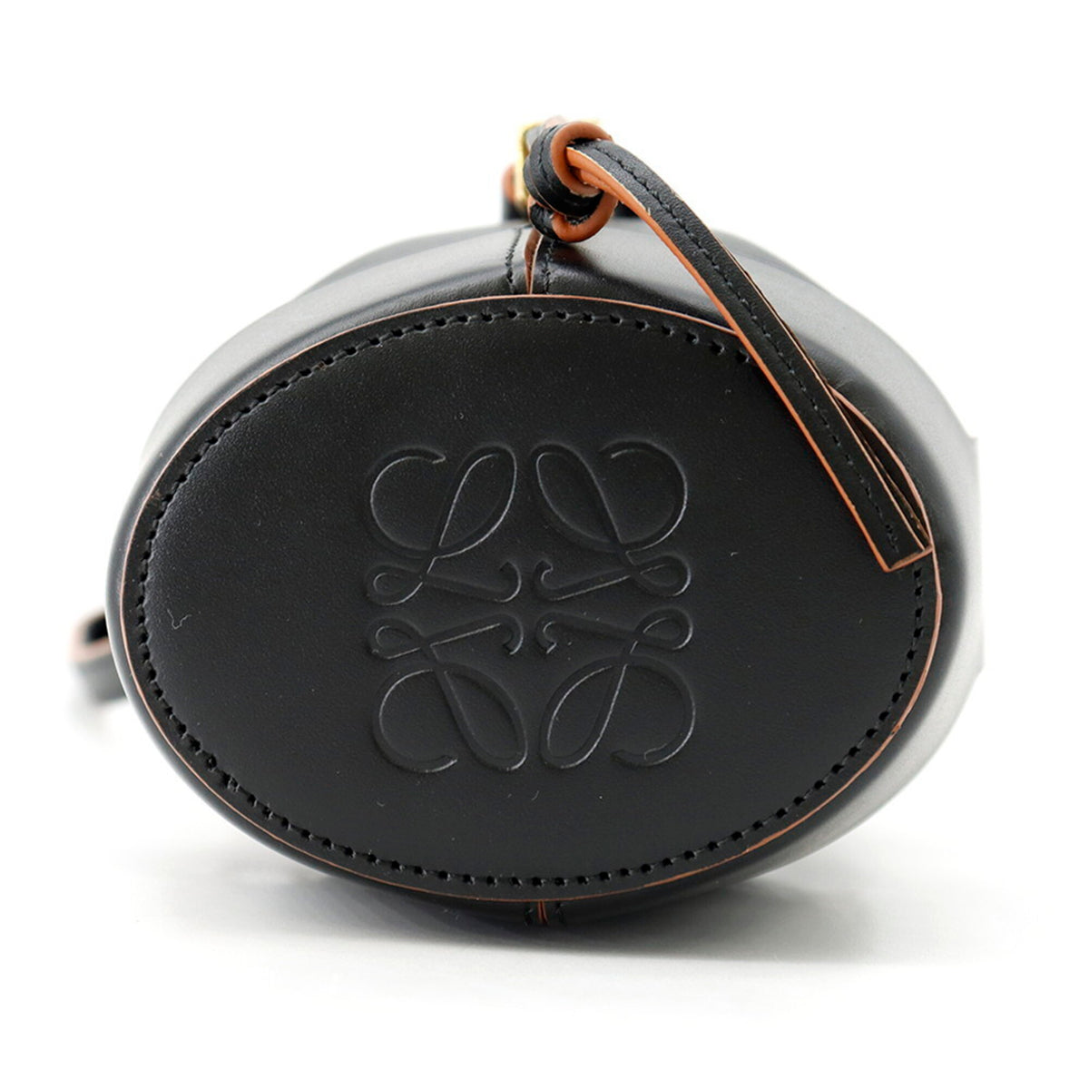 Loewe Black Brown Leather Shoulder Bag (Pre-Owned)