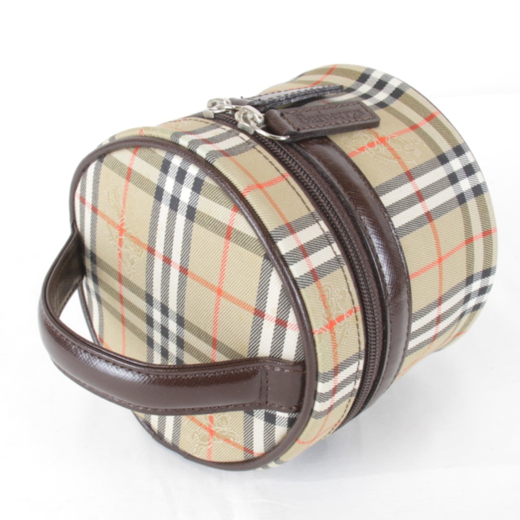 Burberry Beige Canvas Pouch (Pre-Owned)