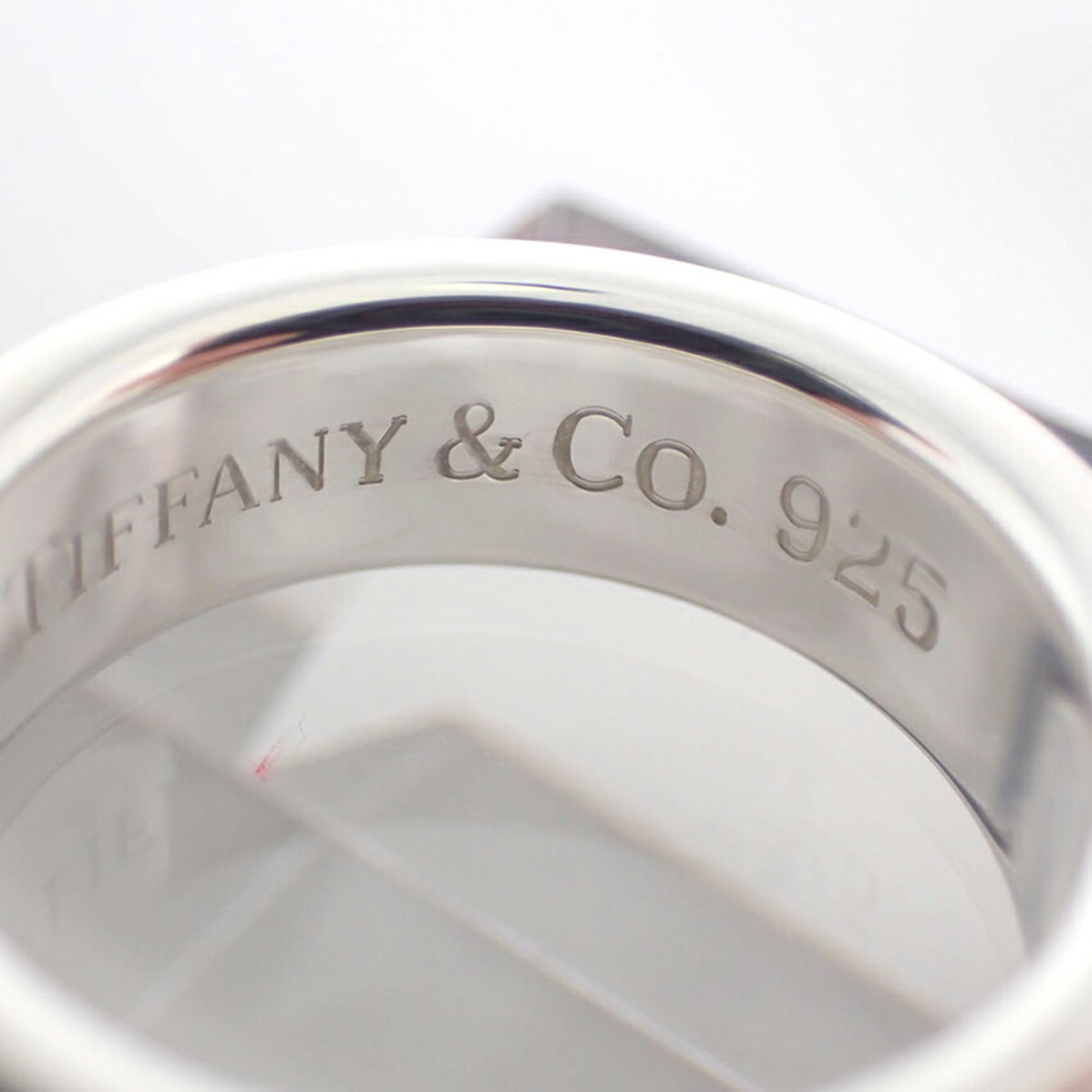 Tiffany Sterling Silver 925 Band Ring (Pre-Owned)