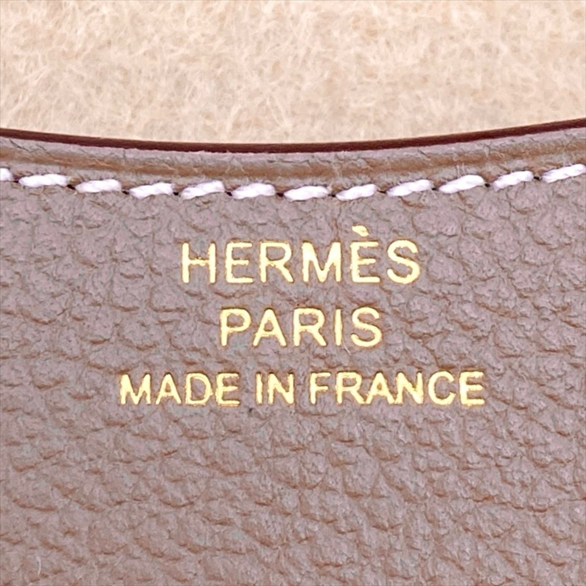 Hermes Etoupe Gray Gray Wallet (Bi-Fold) (Pre-Owned)