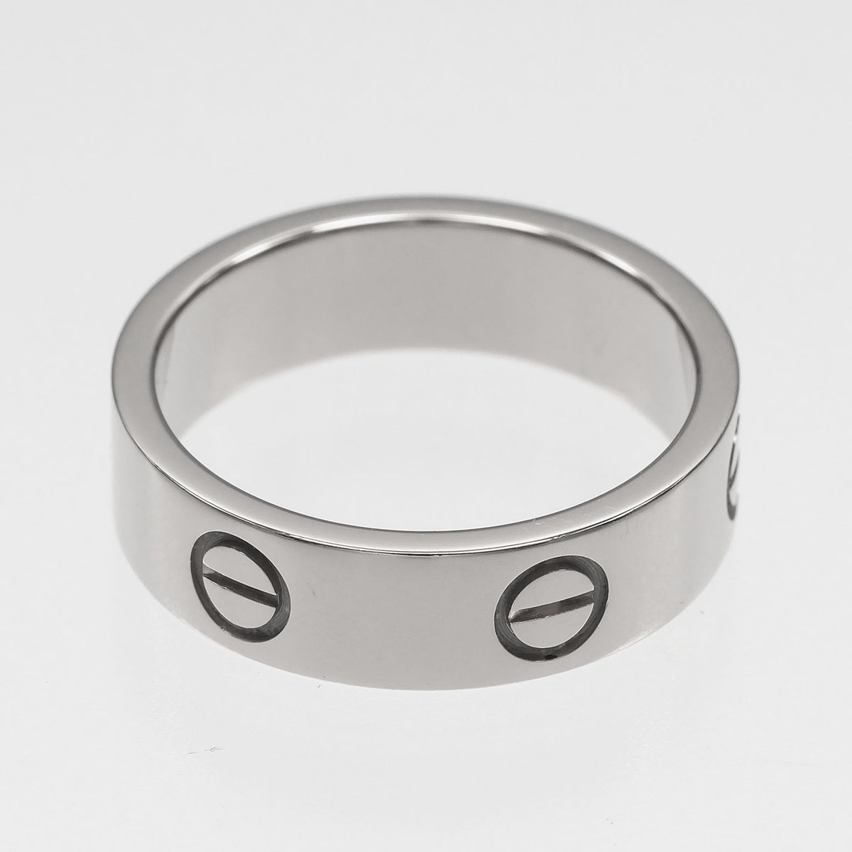 Cartier White Gold (18K) Band Ring (Pre-Owned)