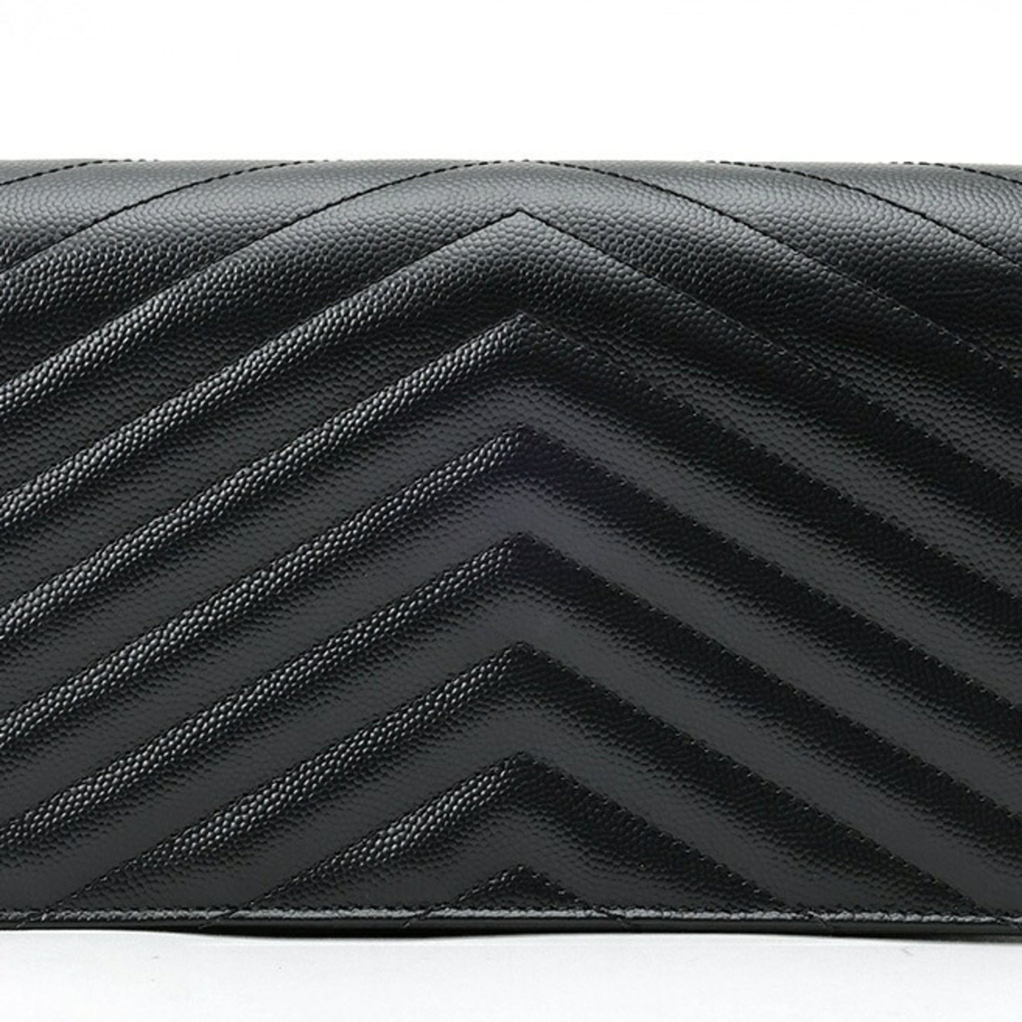 Saint Laurent Black Leather Shoulder Bag (Pre-Owned)
