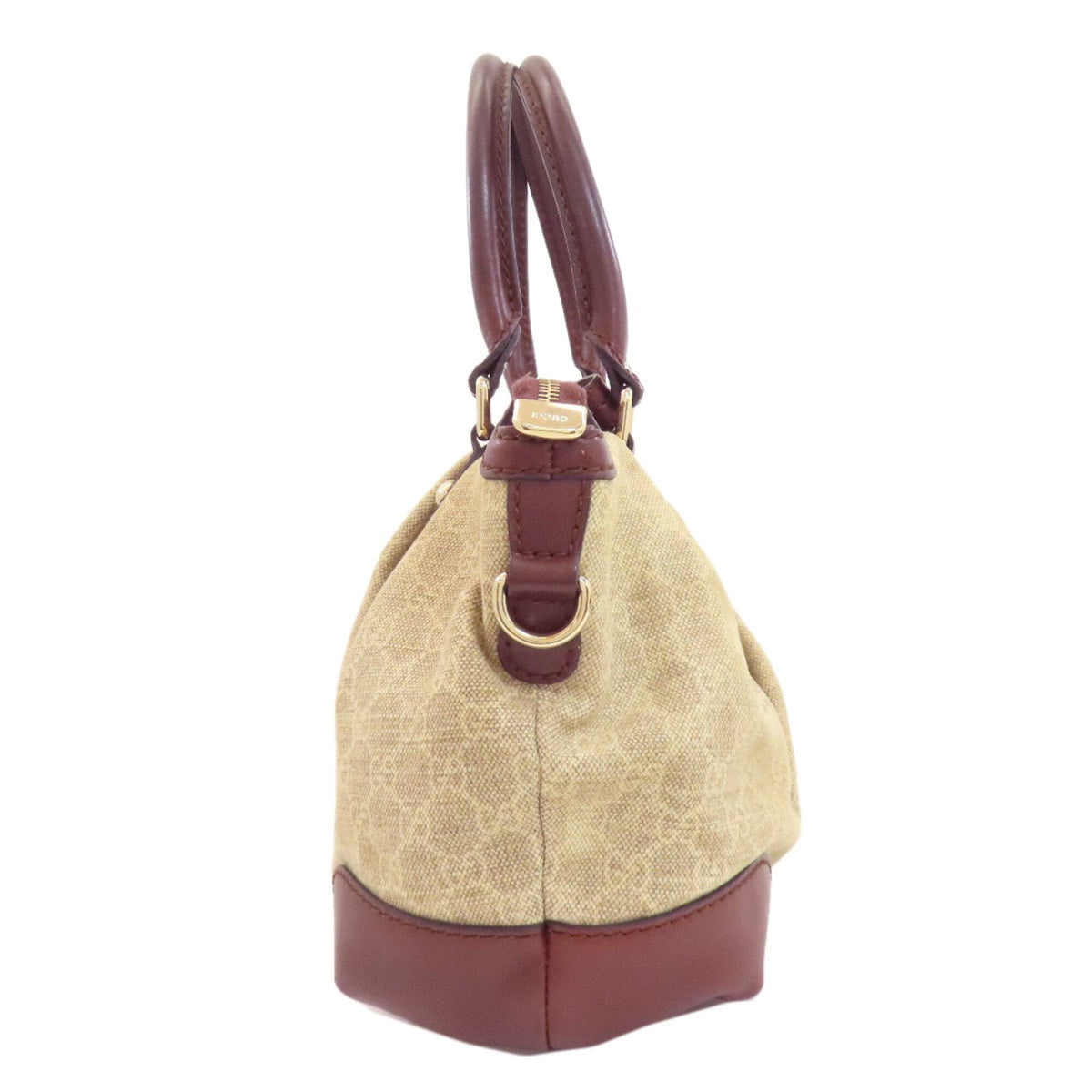 Gucci Brown Canvas Tote Bag (Pre-Owned)
