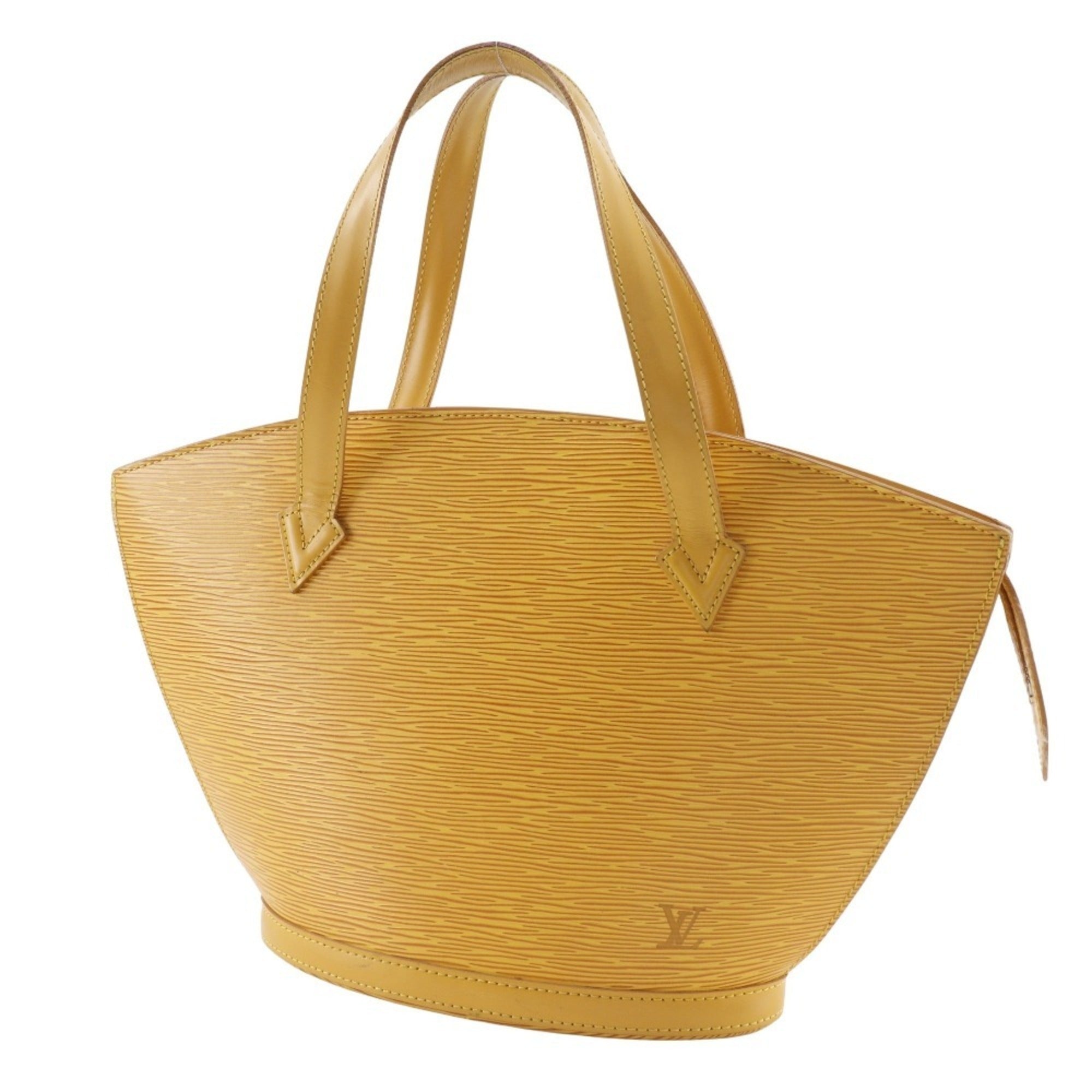 Louis Vuitton Yellow Epi Leather Handbag (Pre-Owned)