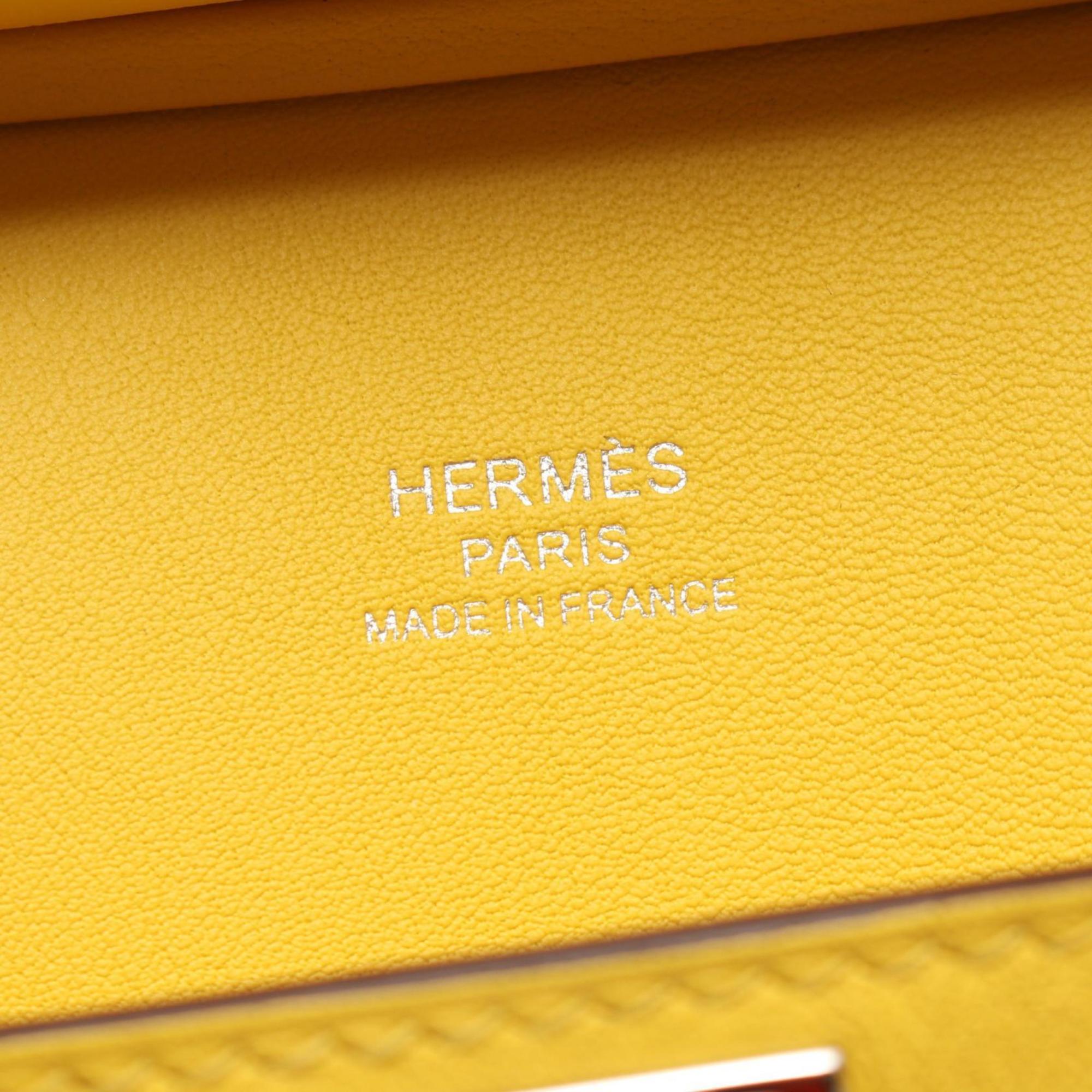 Hermes Yellow Swift Leather Shoulder Bag (Pre-Owned)