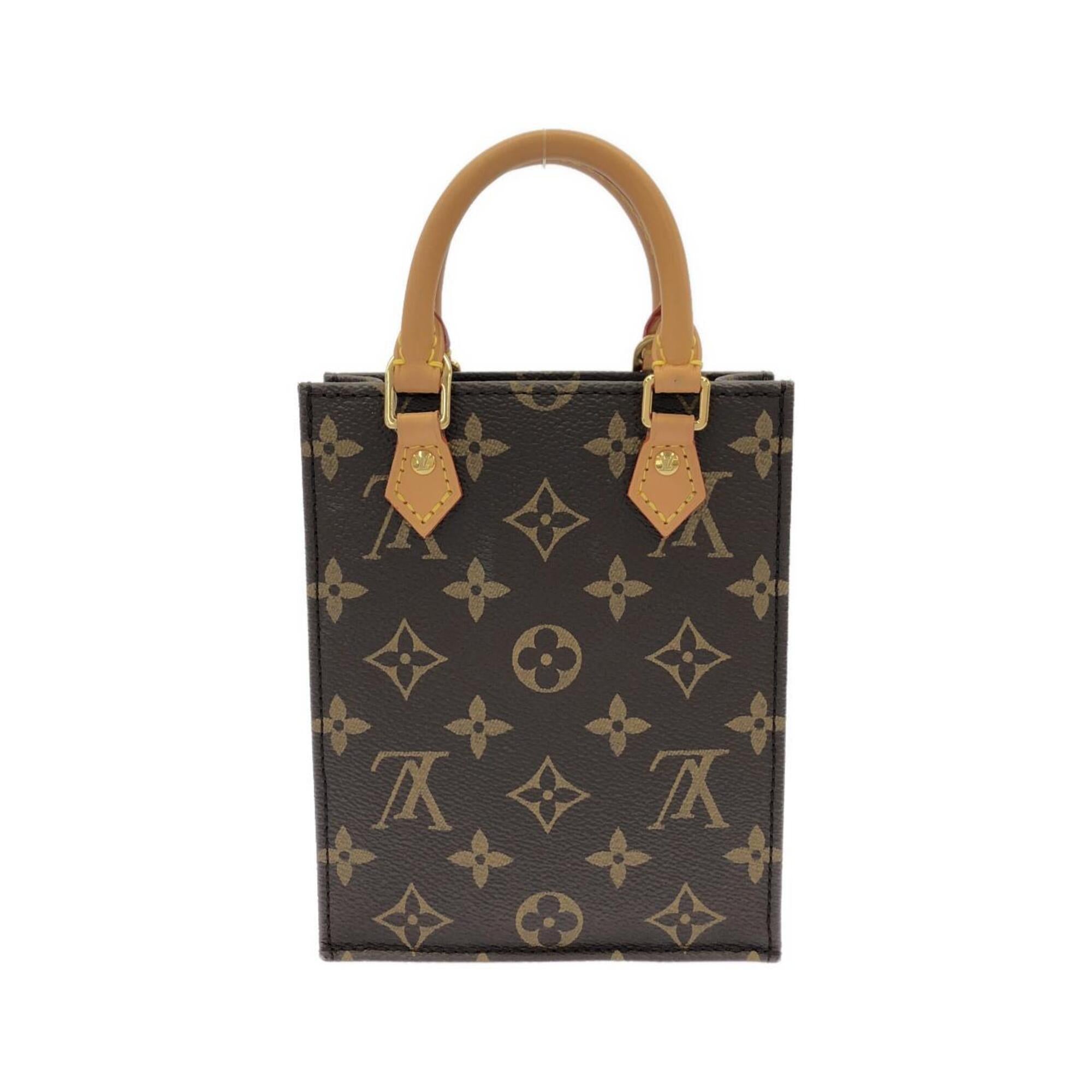 Louis Vuitton Marron Coated Canvas Handbag (Pre-Owned)