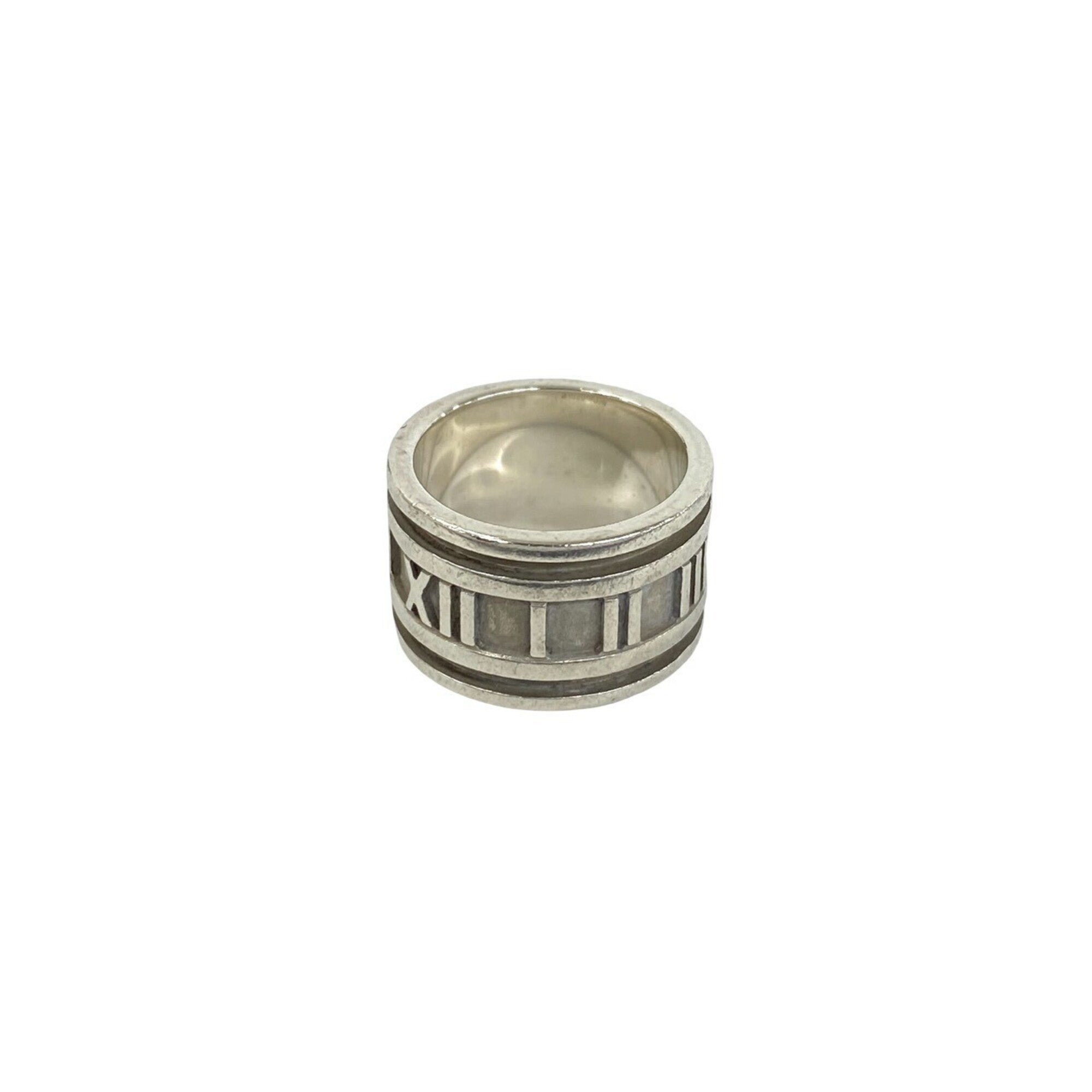 Tiffany Silver Silver 925 Band Ring (Pre-Owned)