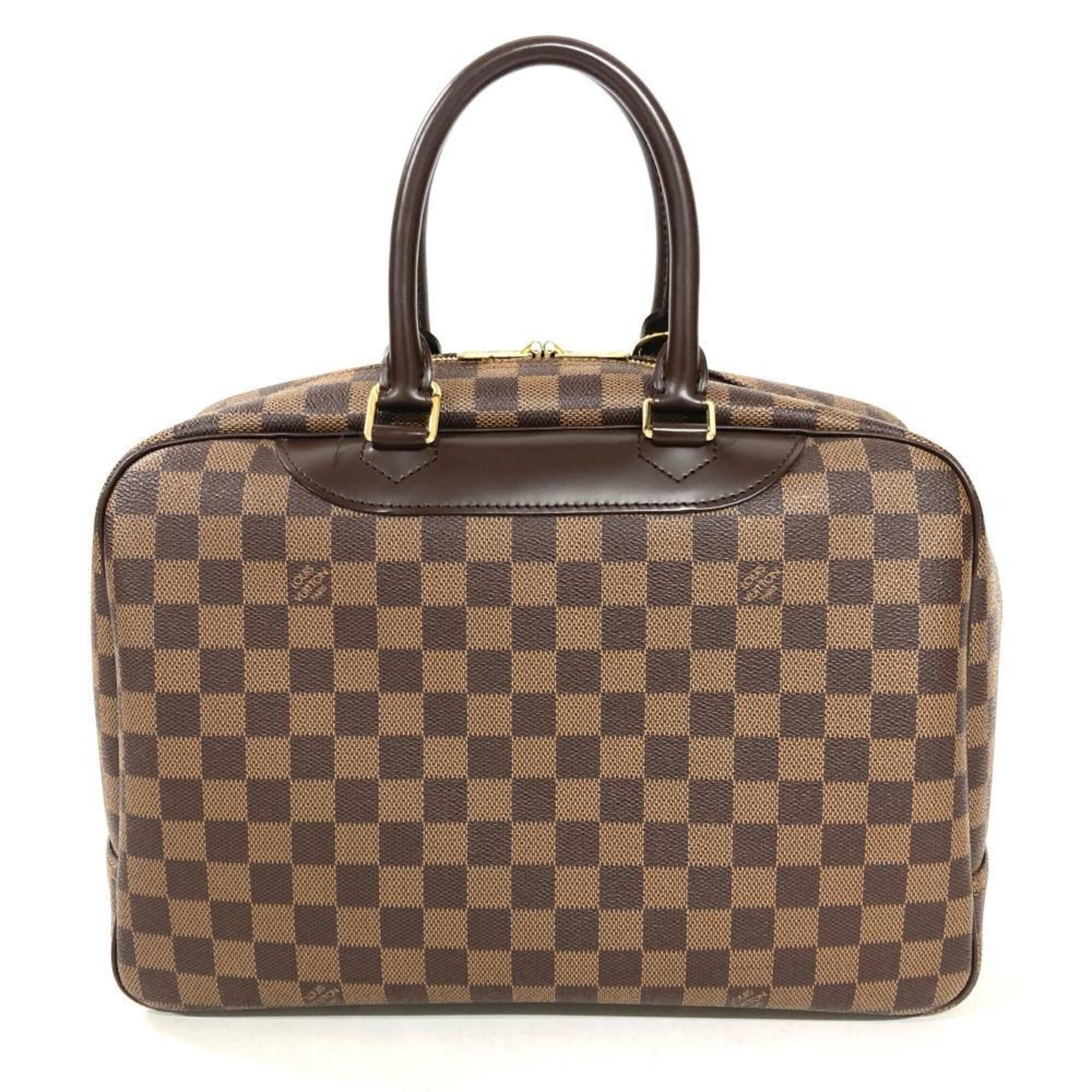 Louis Vuitton Brown Damier Canvas Handbag (Pre-Owned)