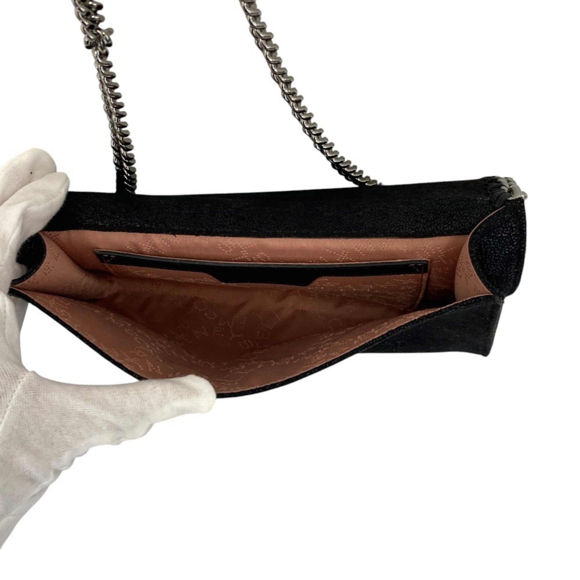 Stella Mccartney Black Polyester Shoulder Bag (Pre-Owned)