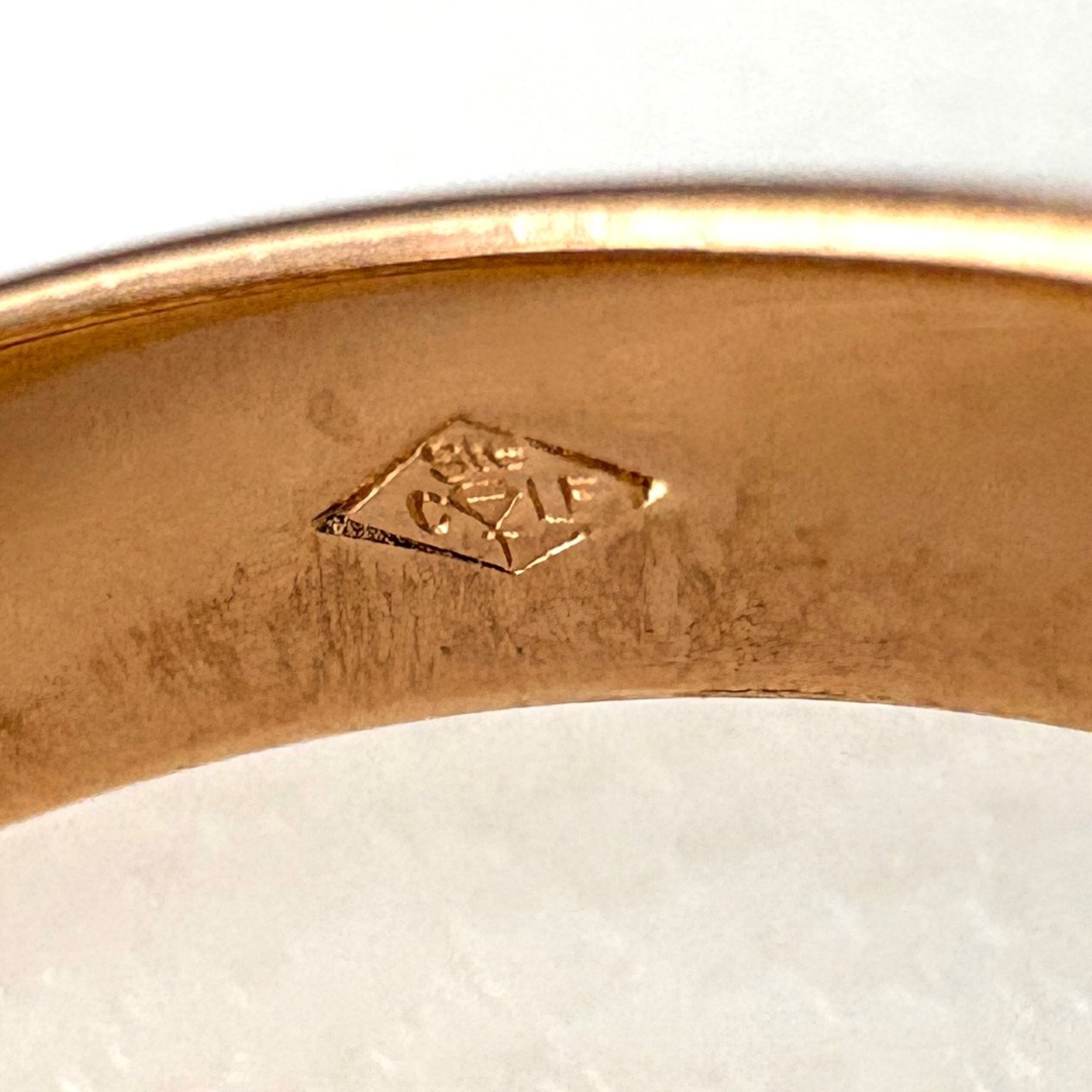 Cartier Yellow Gold Yellow Gold (18K) Band Ring (Pre-Owned)