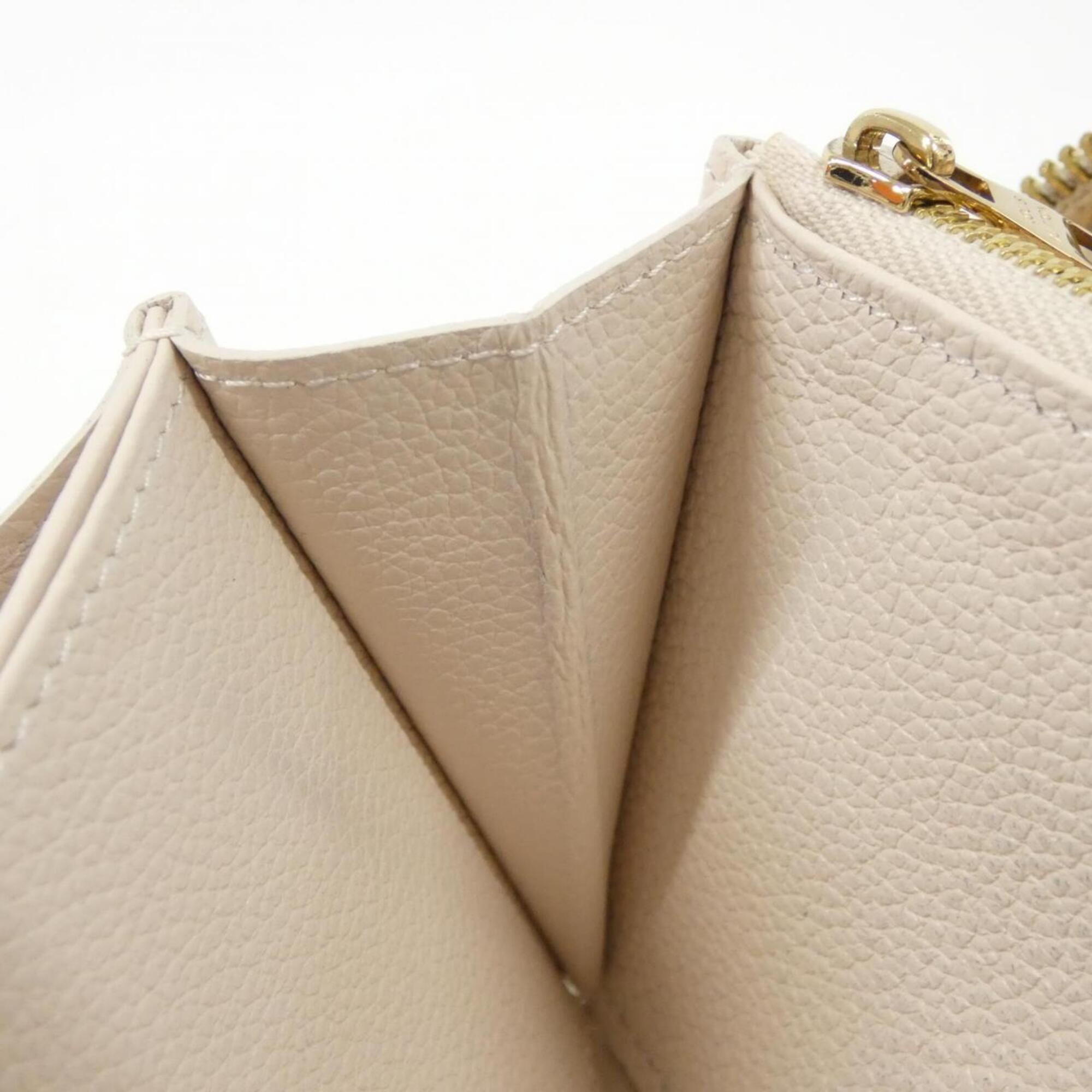 Louis Vuitton Monogram Empreinte Bicolor White Monogram Empreinte Long Wallet (Bi-Fold) (Pre-Owned)