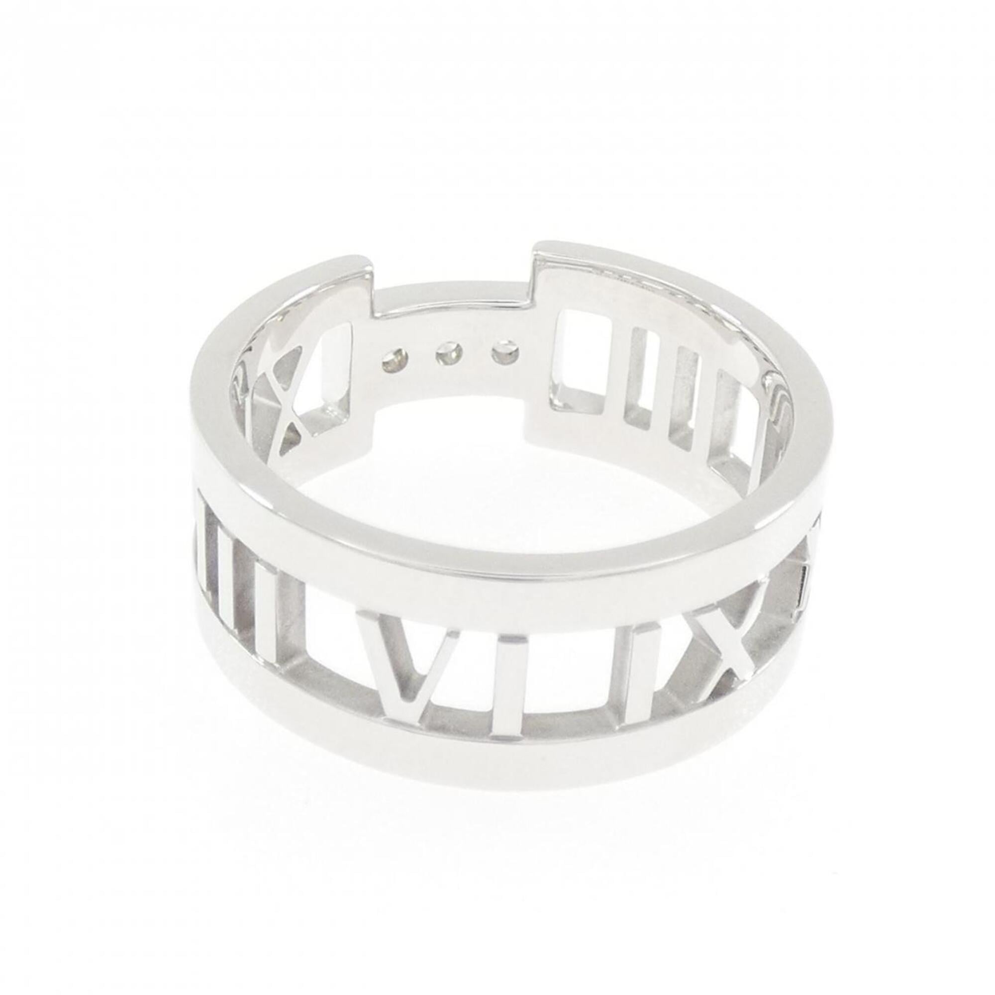 Tiffany White Gold (18K) Band Ring (Pre-Owned)