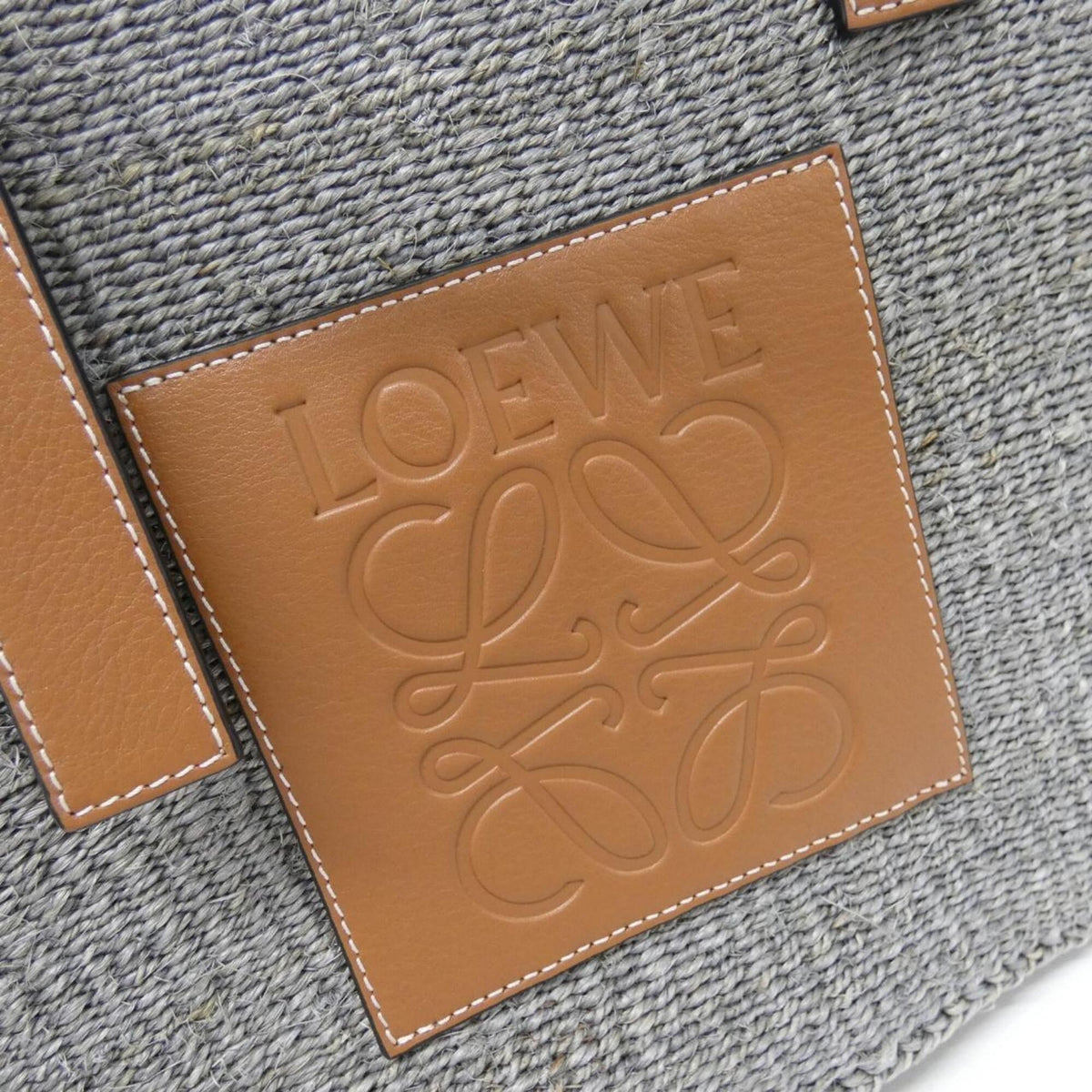 Loewe Beige Hemp Leather Handbag (Pre-Owned)