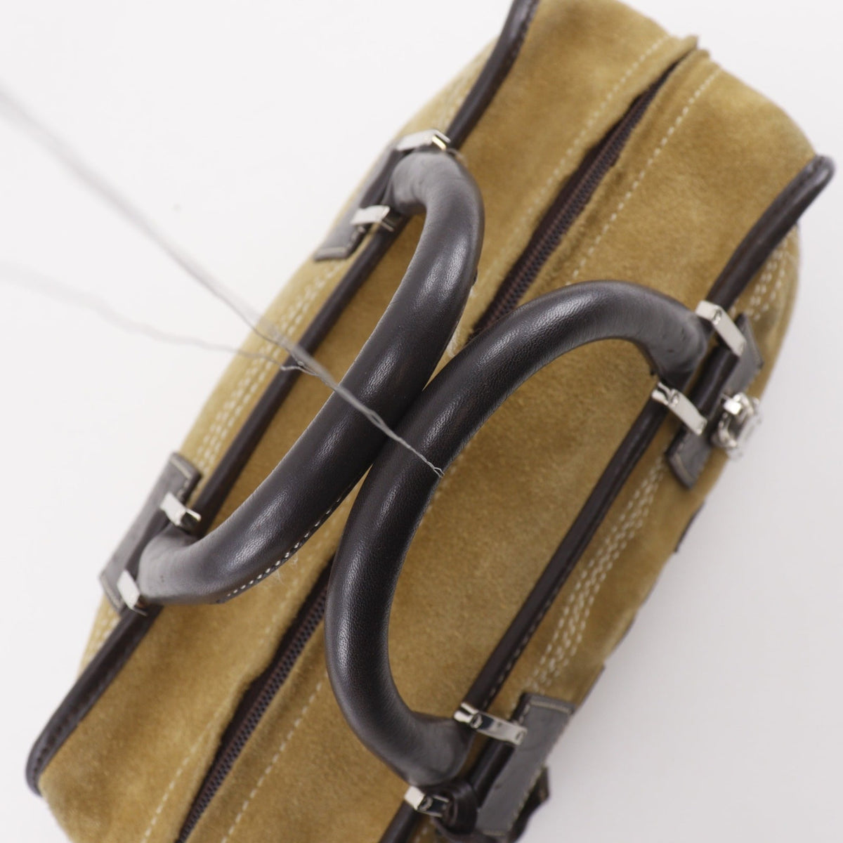Loewe Amazona Brown Suede Handbag (Pre-Owned)