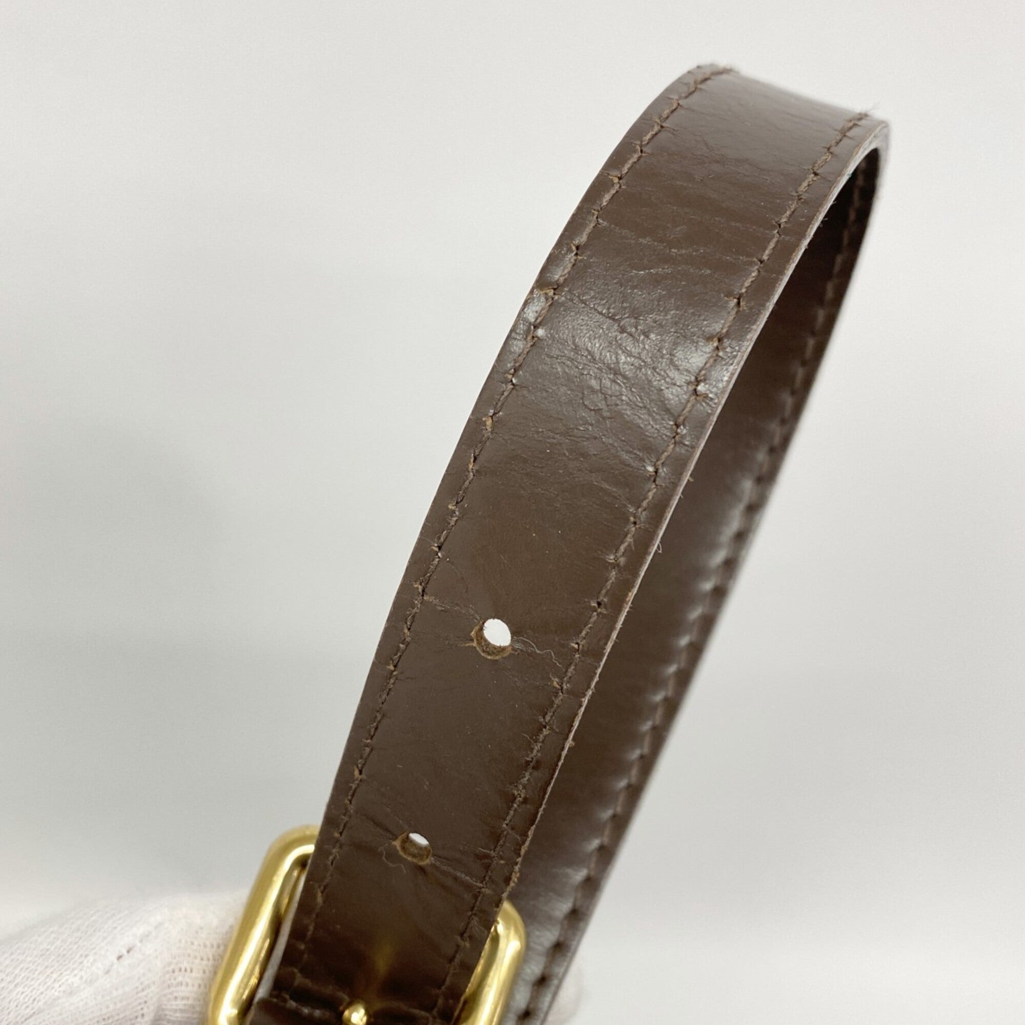 Louis Vuitton Ebene Handbag (Pre-Owned)