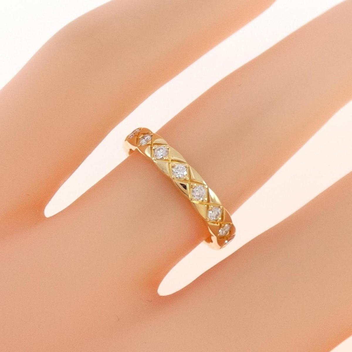 Chanel Yellow Gold (18K) Band Ring (Pre-Owned)