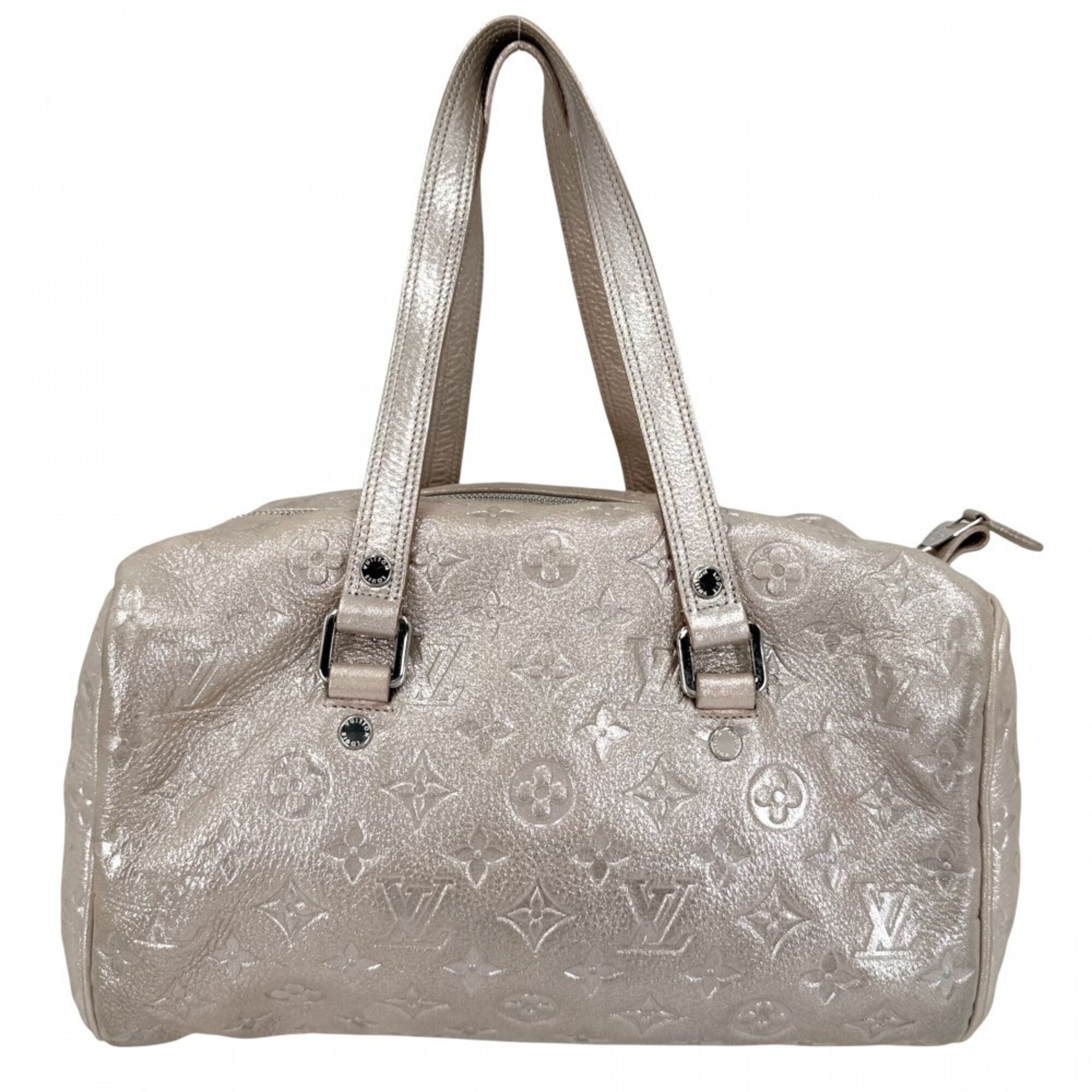 Louis Vuitton Light Pink Monogram Shimmer Handbag Tote Bag (Pre-Owned)