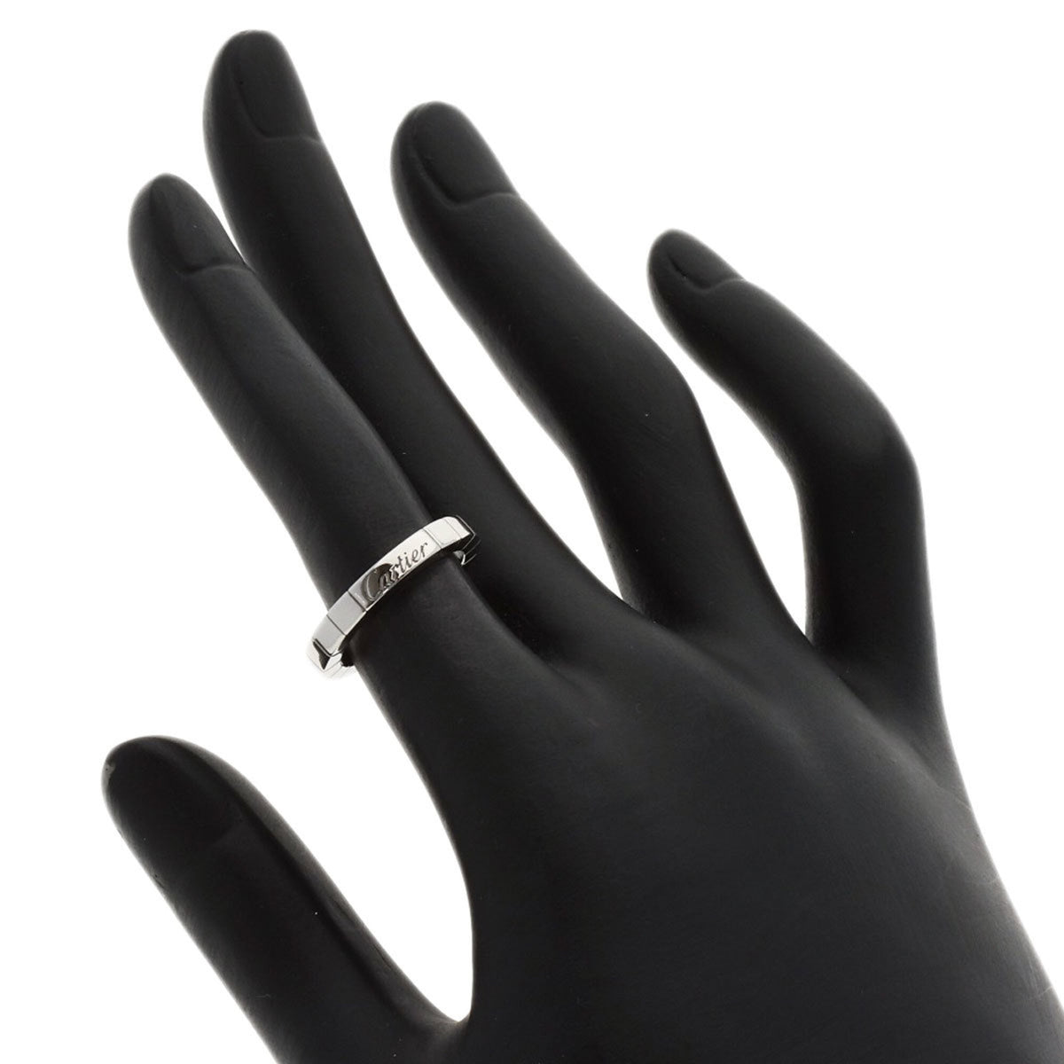 Cartier Lanieres White Gold (18K) Band Ring (Pre-Owned)