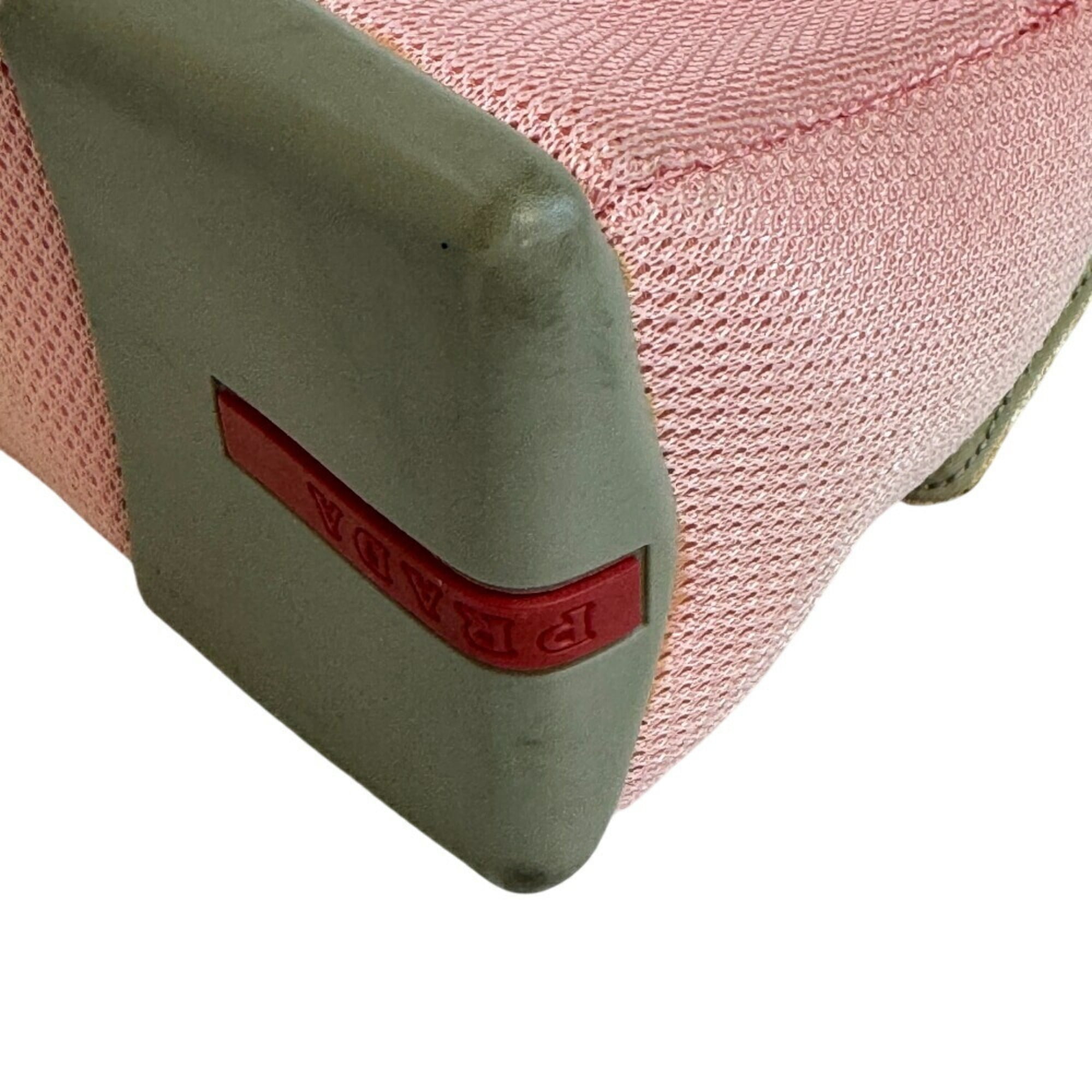 Prada Pink Nylon Shoulder Bag (Pre-Owned)