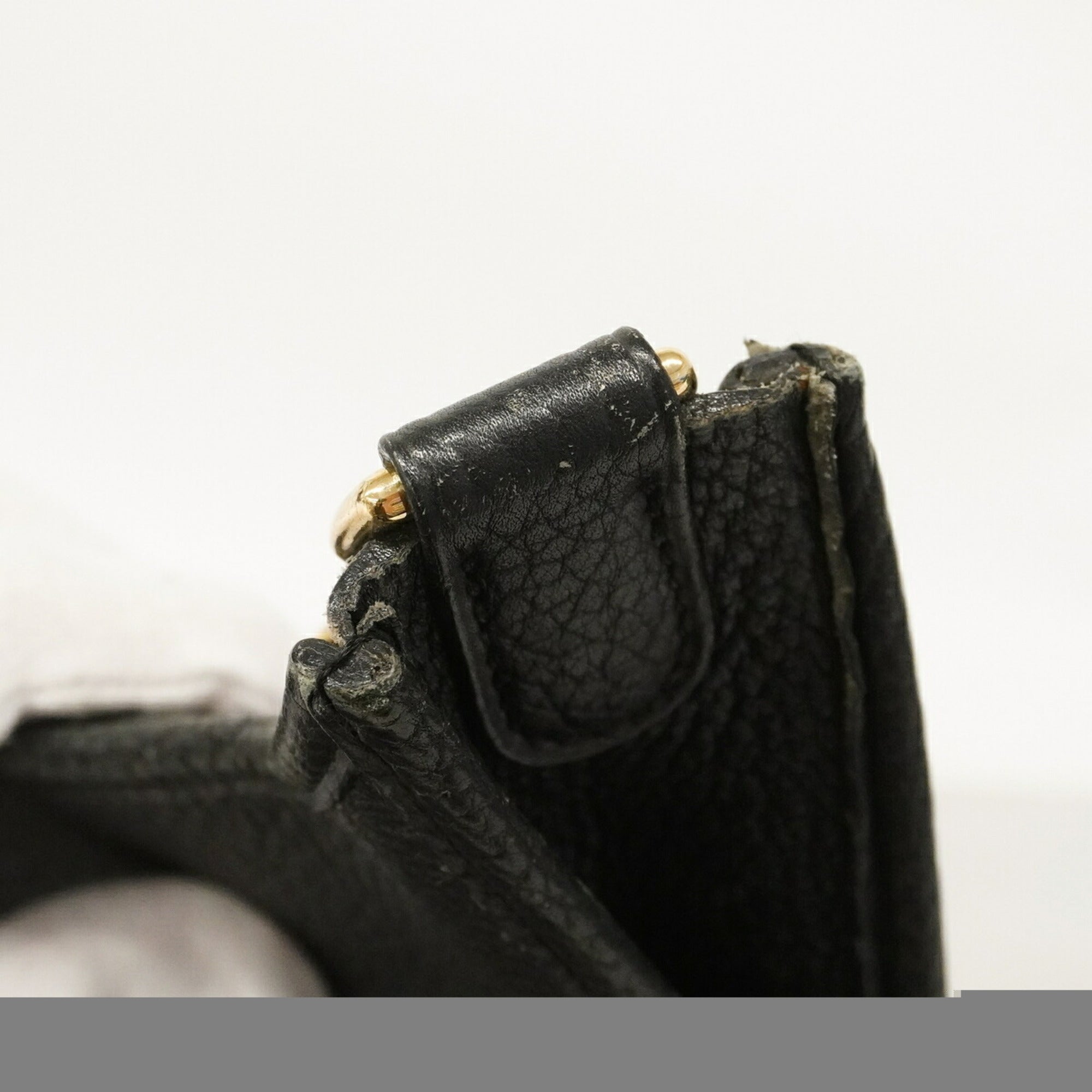 Hermes Black Ardennes Leather Shoulder Bag (Pre-Owned)