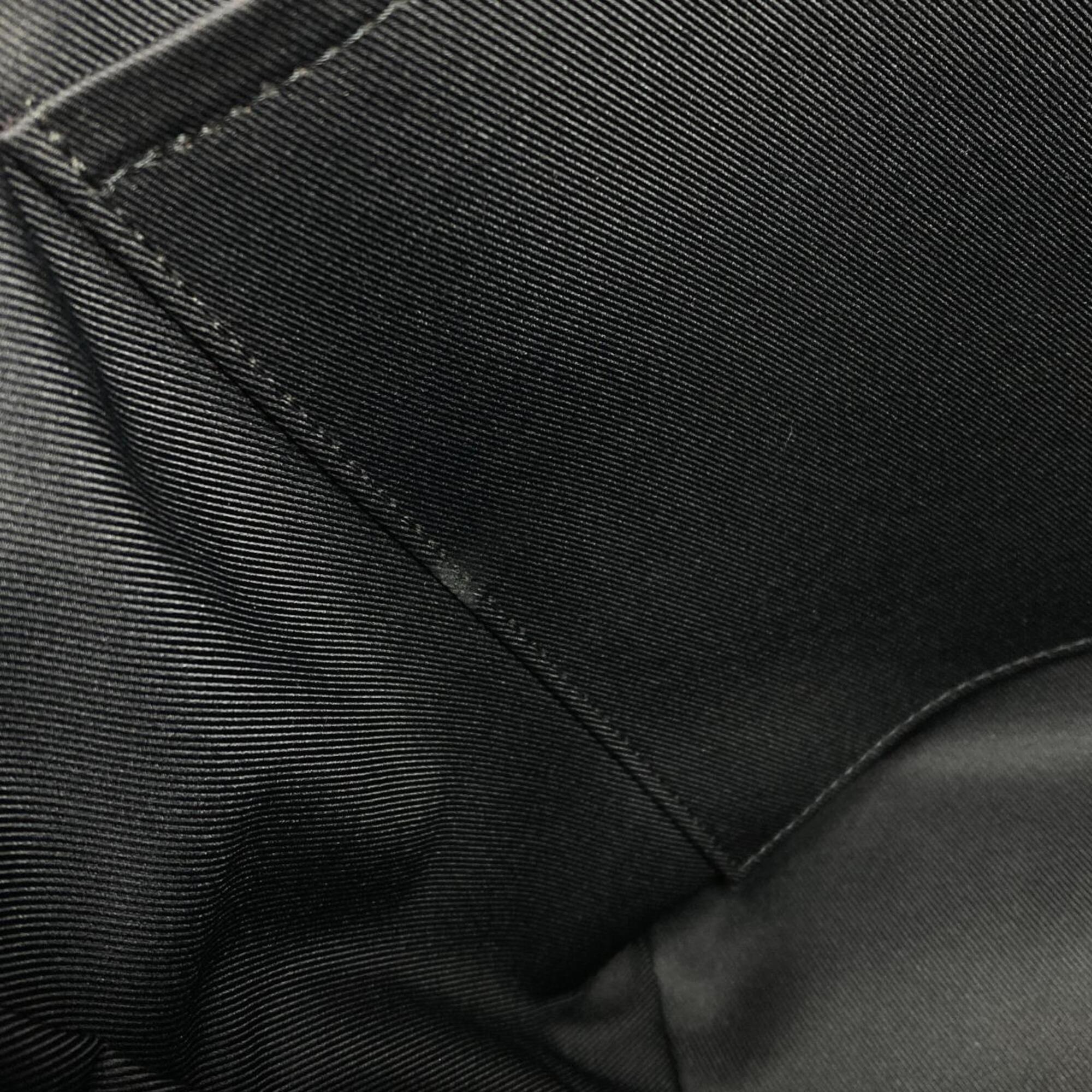 Louis Vuitton Black Coated Canvas Shoulder Bag (Pre-Owned)