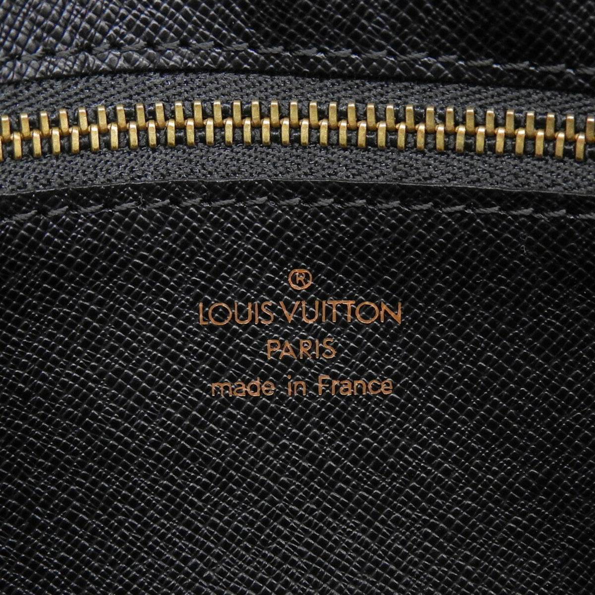 Louis Vuitton Black Noir Epi Leather Shoulder Bag (Pre-Owned)