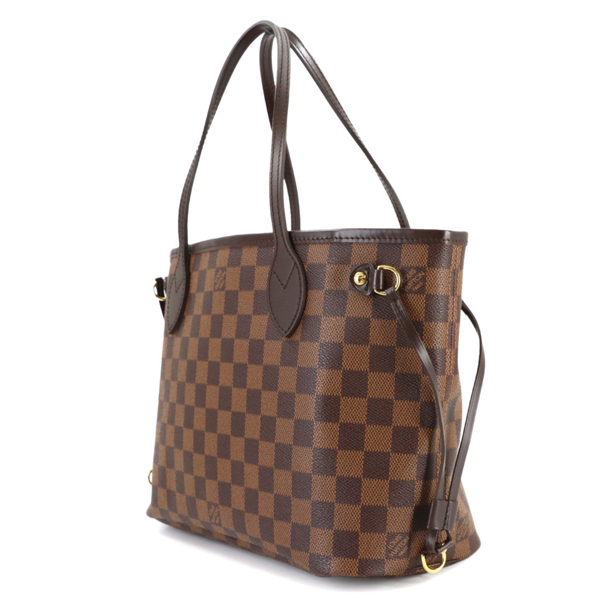 Louis Vuitton Ebene Damier Canvas Handbag Tote Bag (Pre-Owned)