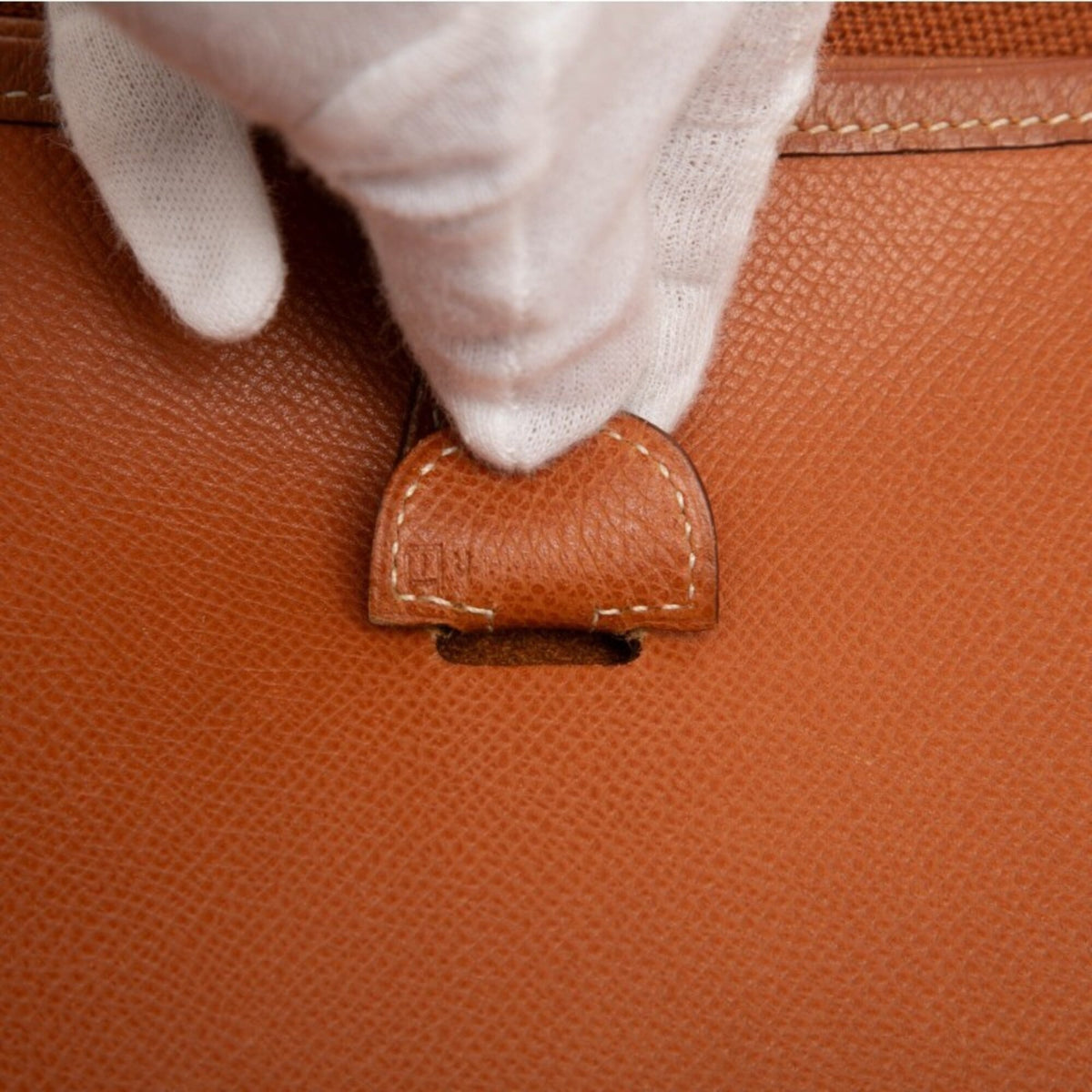 Hermes Brown Taurillon Clemence Leather Shoulder Bag (Pre-Owned)