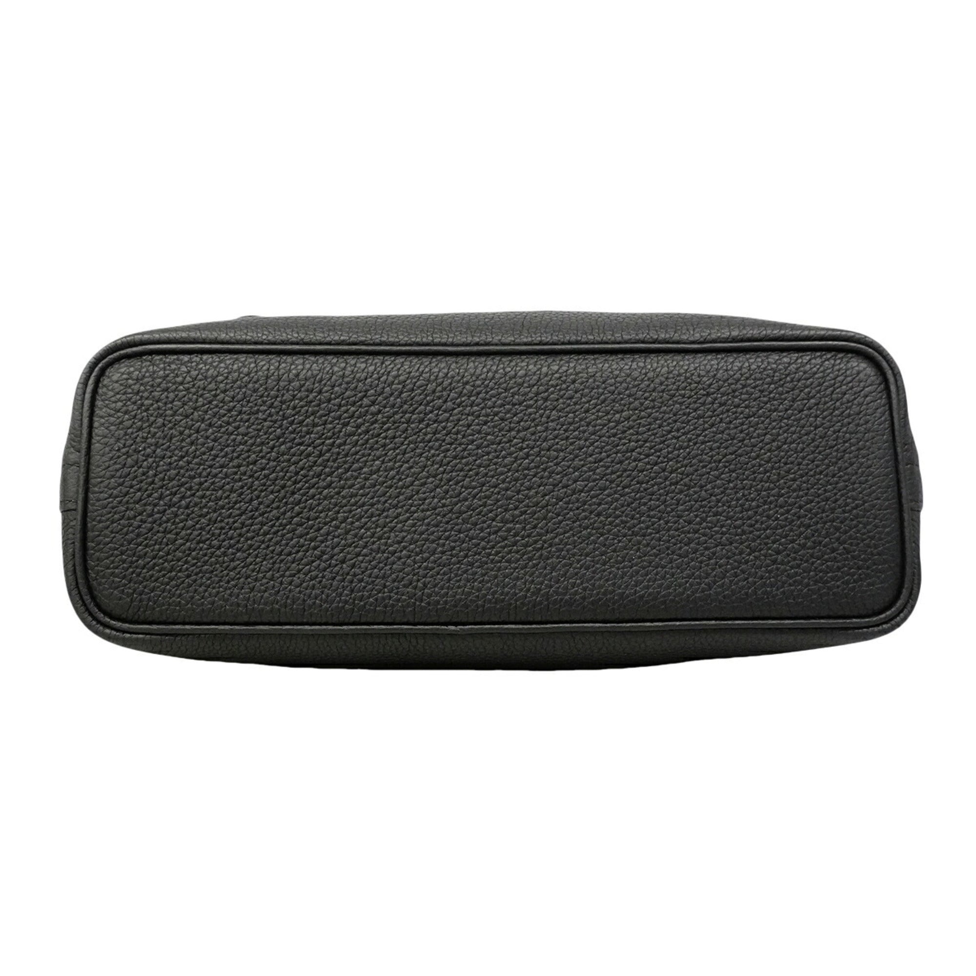 Hermes Black Togo Leather Shoulder Bag (Pre-Owned)