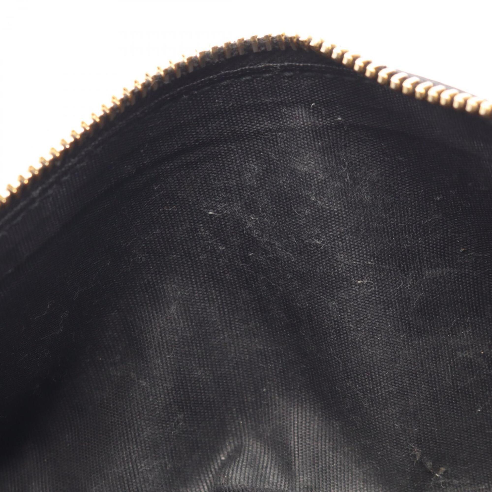 Prada Black Saffiano Triangle Long Wallet (Bi-Fold) (Pre-Owned)