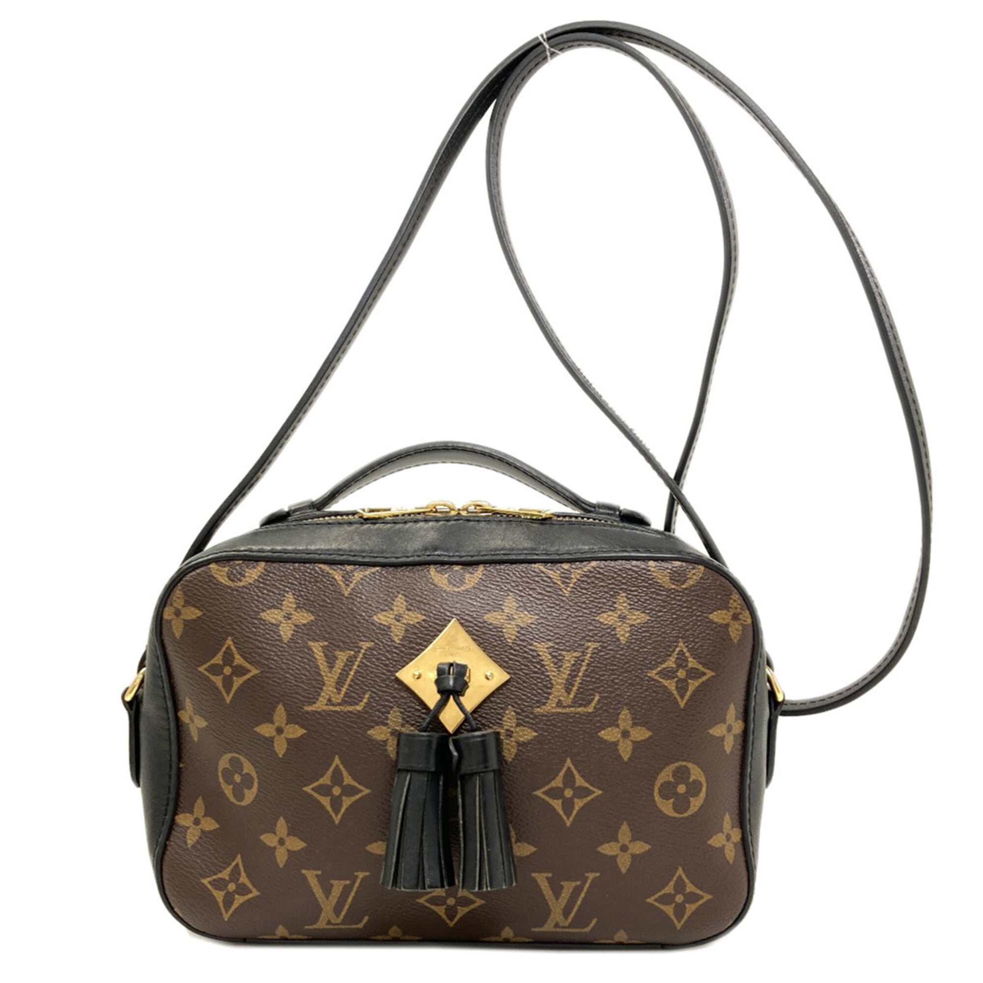 Louis Vuitton Black Monogram Monogram Shoulder Bag (Pre-Owned)