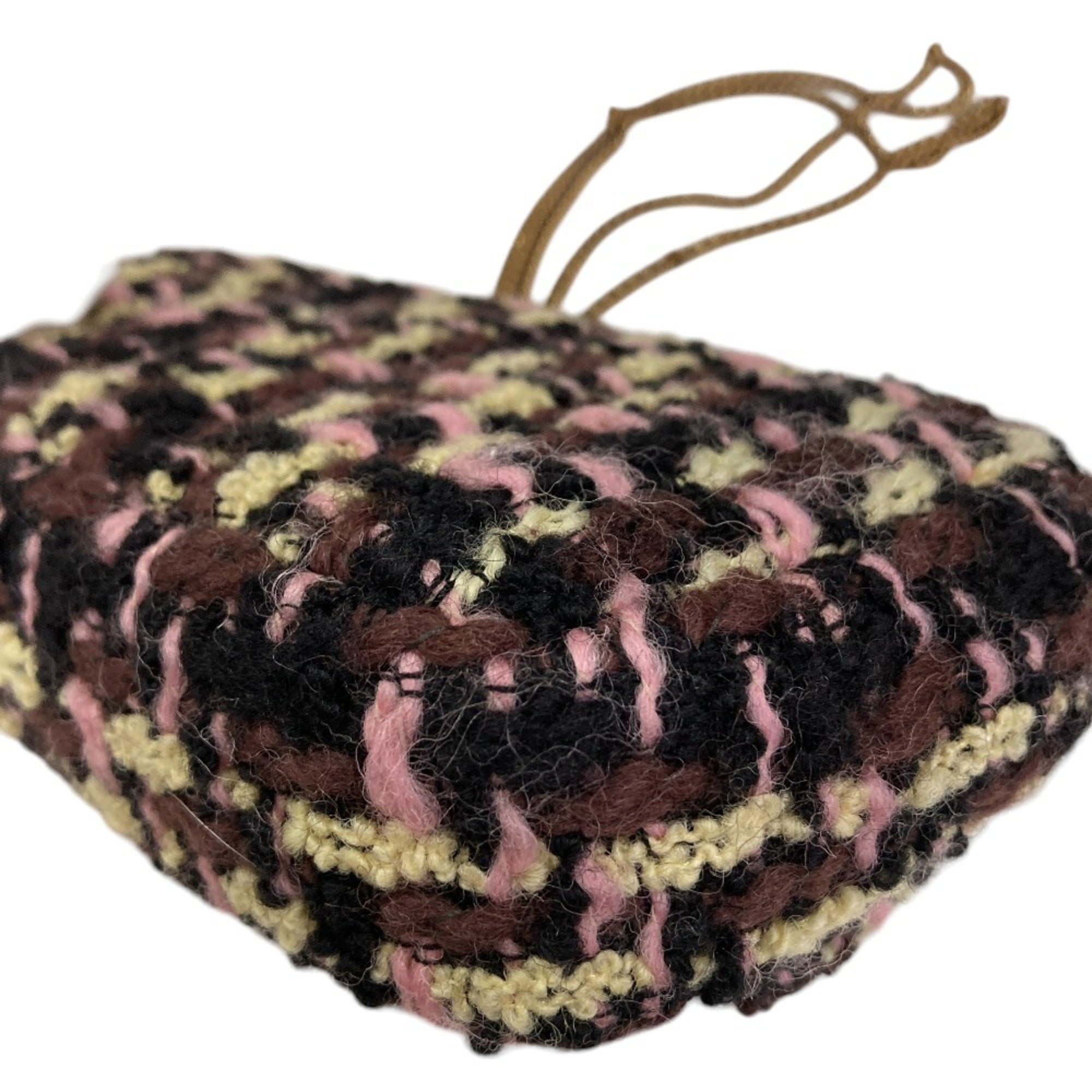 Tory Burch Multi-Color Tweed Shoulder Bag (Pre-Owned)