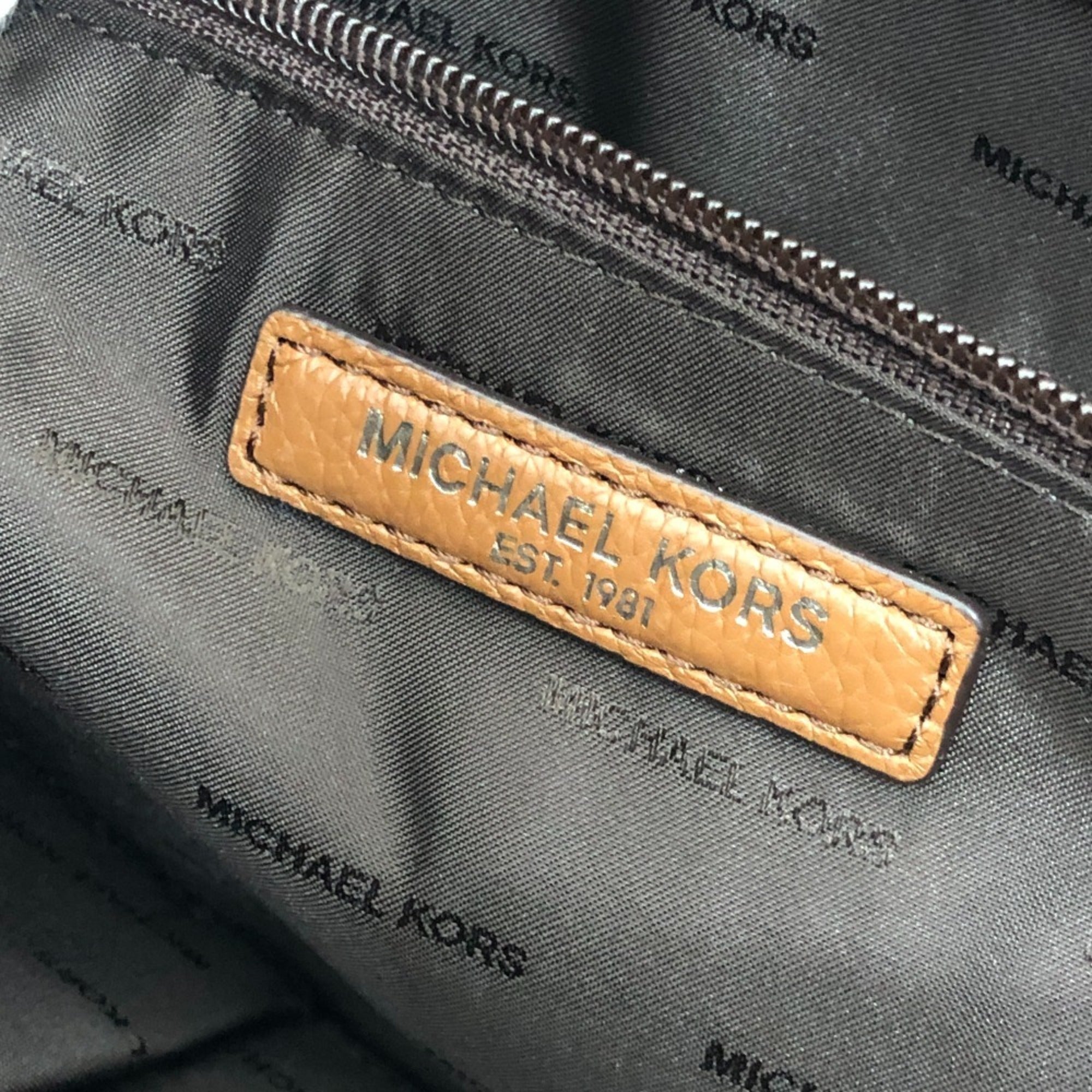 Michael Kors Brown Leather Briefcase (Pre-Owned)