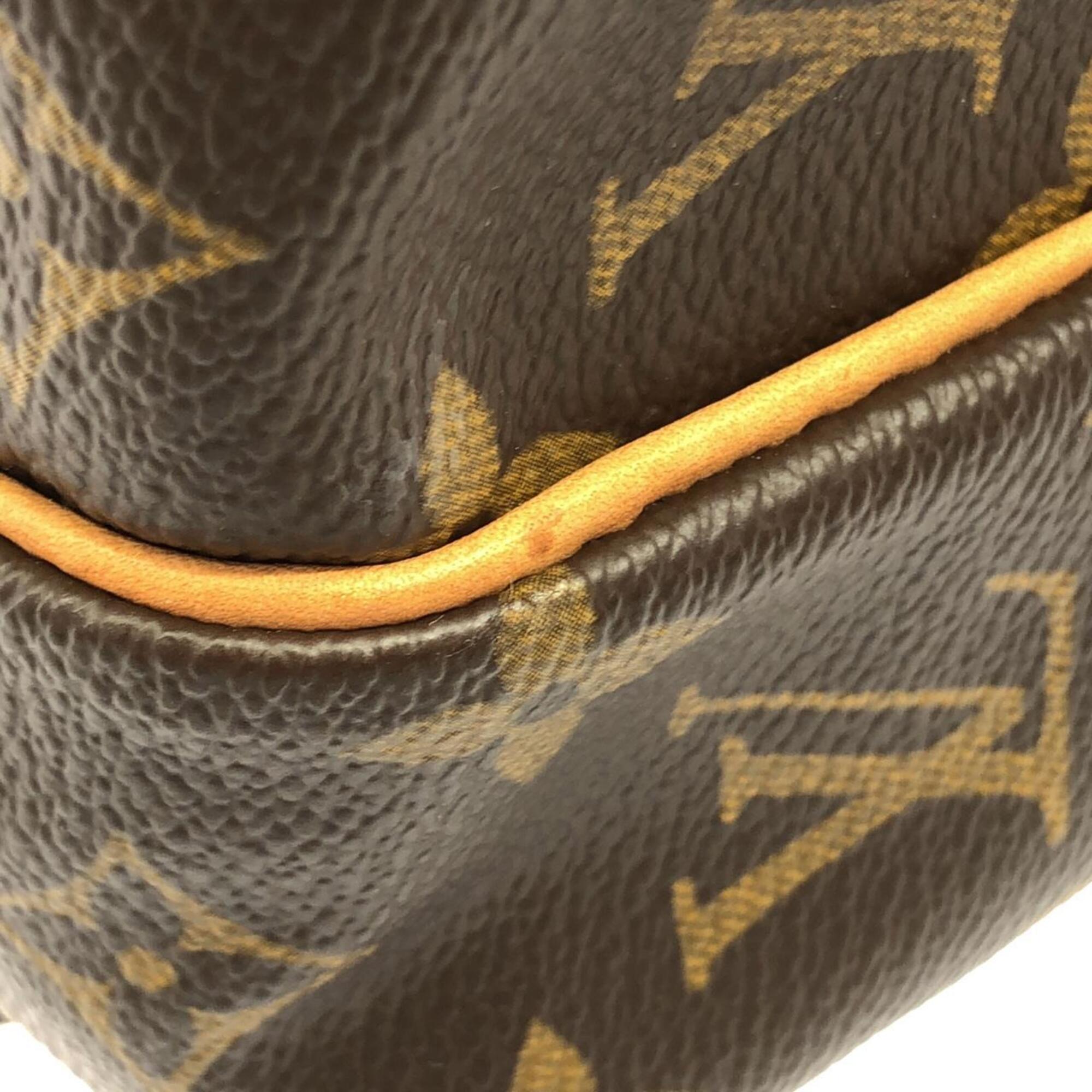 Louis Vuitton Brown Coated Canvas Shoulder Bag (Pre-Owned)