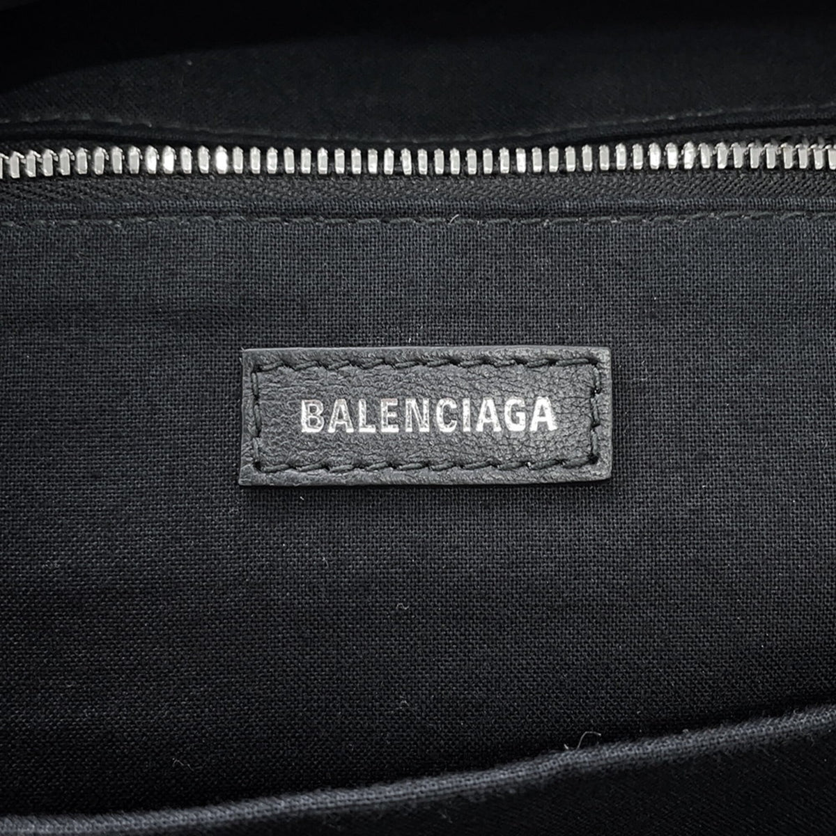 Balenciaga Black Leather Backpack Handbag (Pre-Owned)