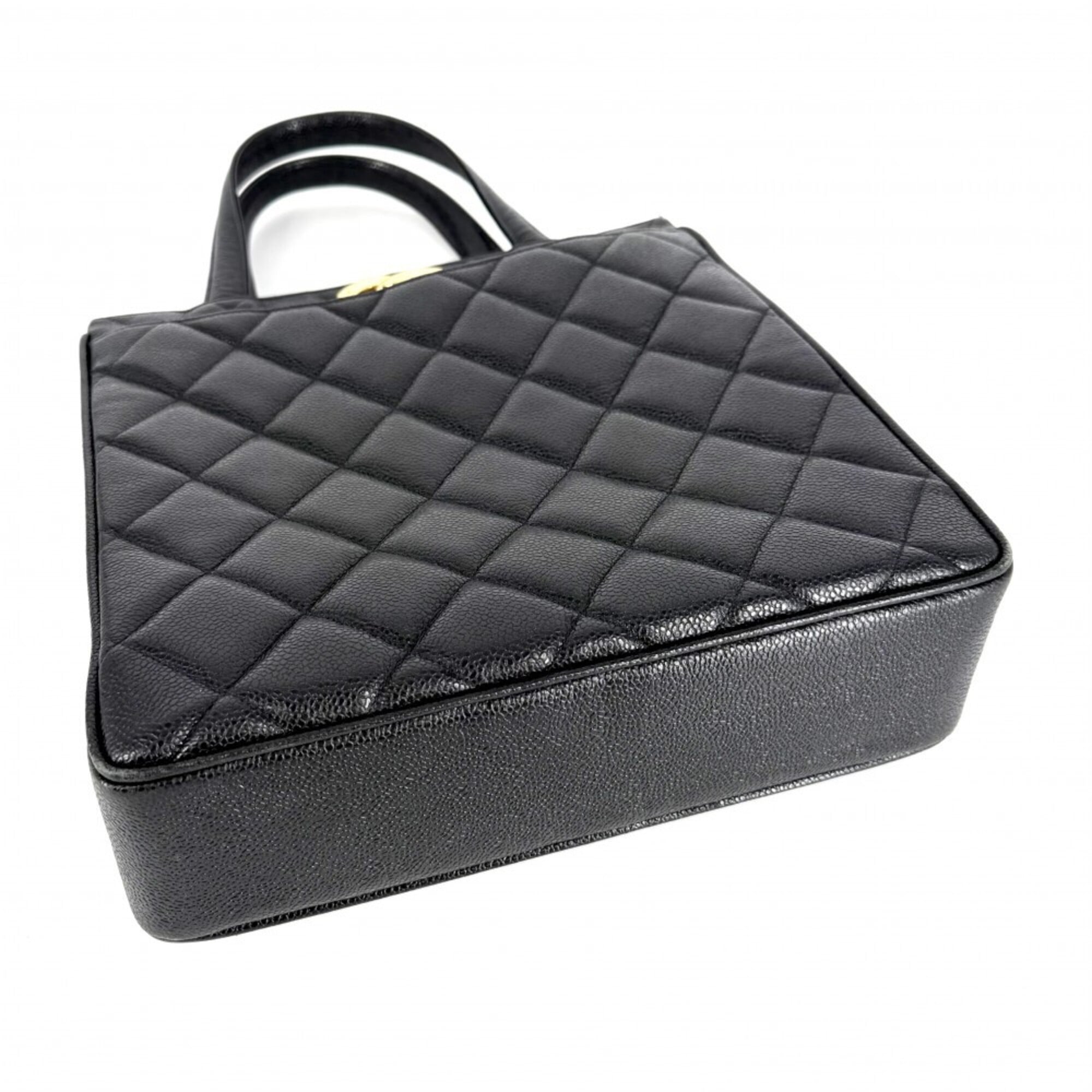 Chanel Black Handbag Tote Bag (Pre-Owned)
