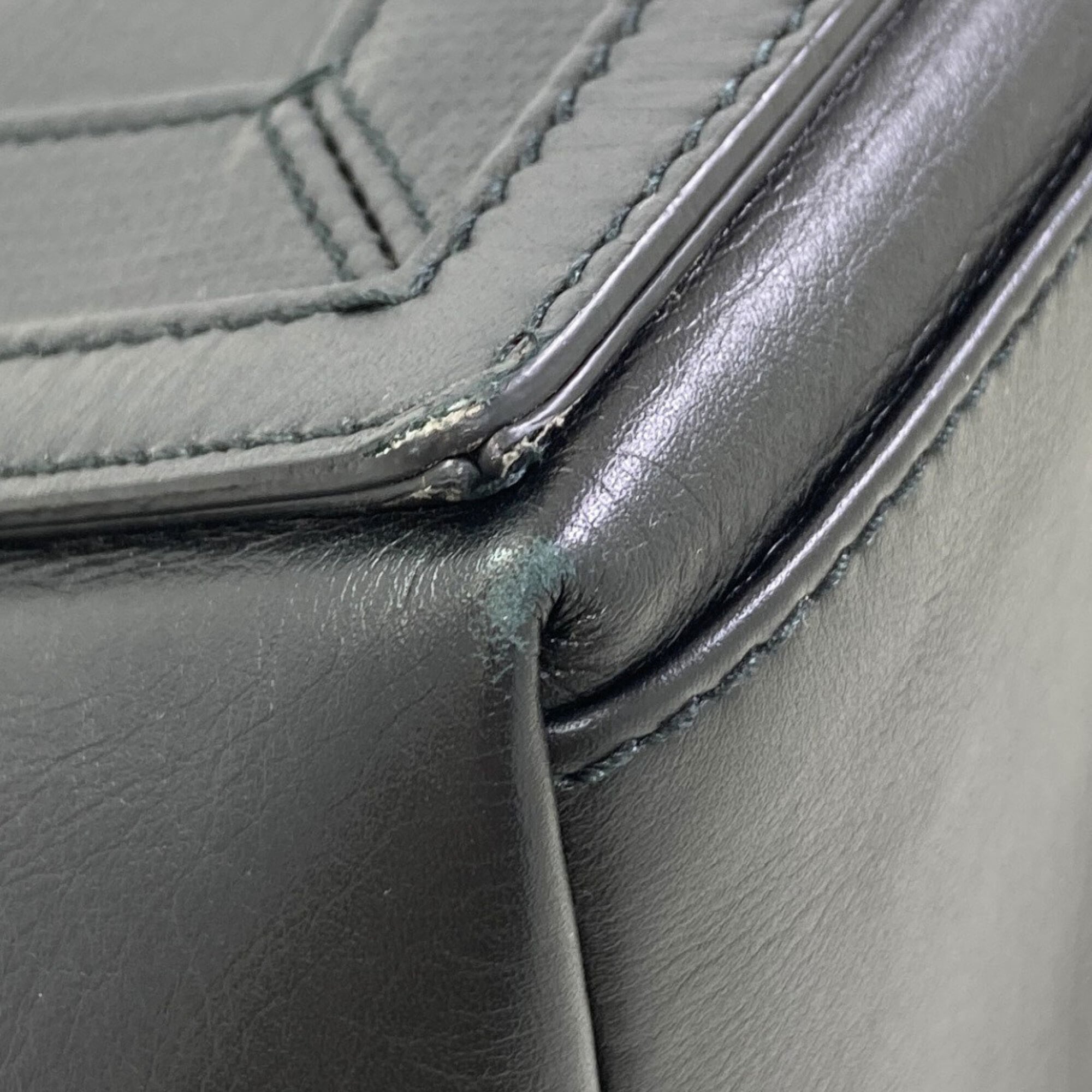 Balenciaga Black Leather Handbag (Pre-Owned)