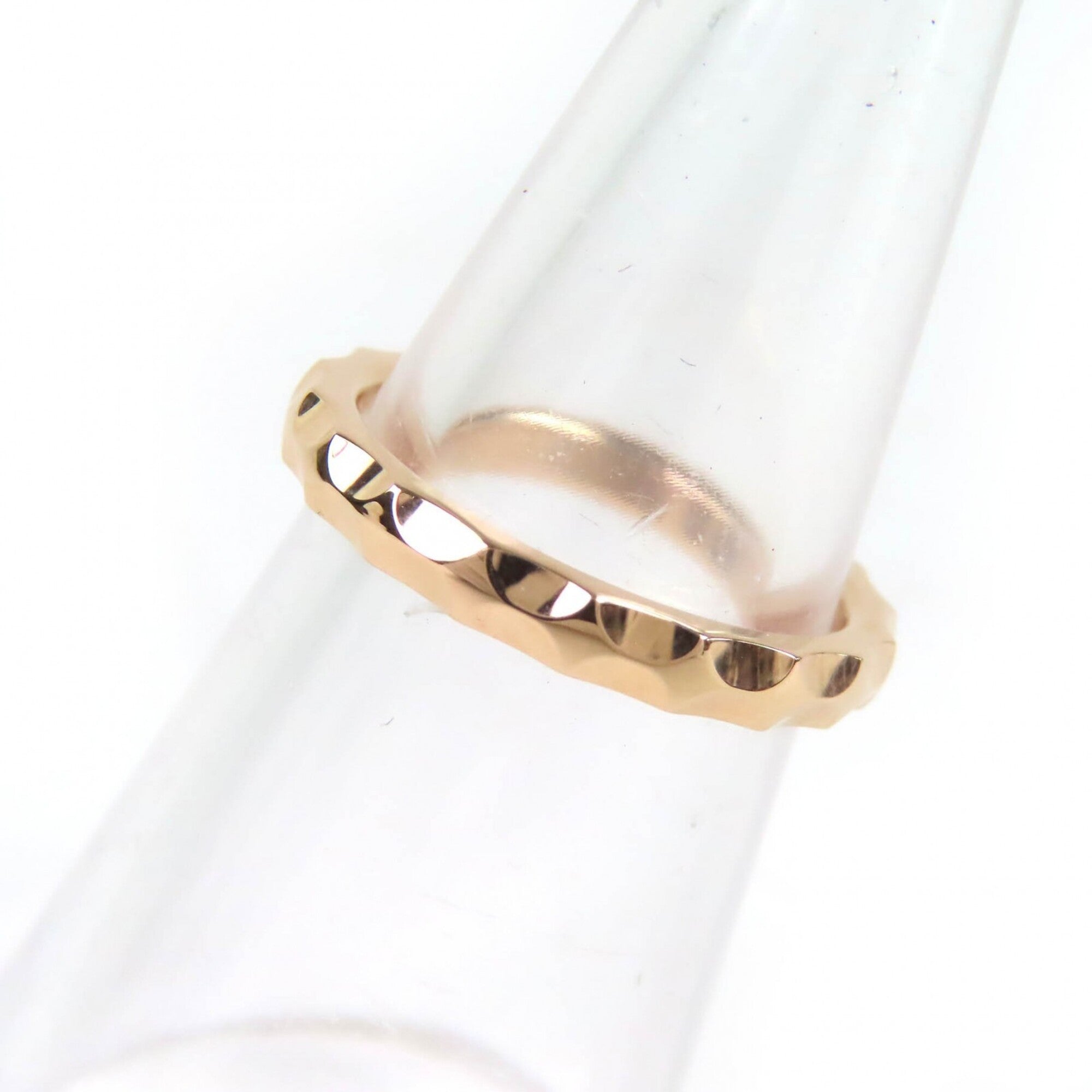 Louis Vuitton Pink Gold Pink Gold (18K) Band Ring (Pre-Owned)