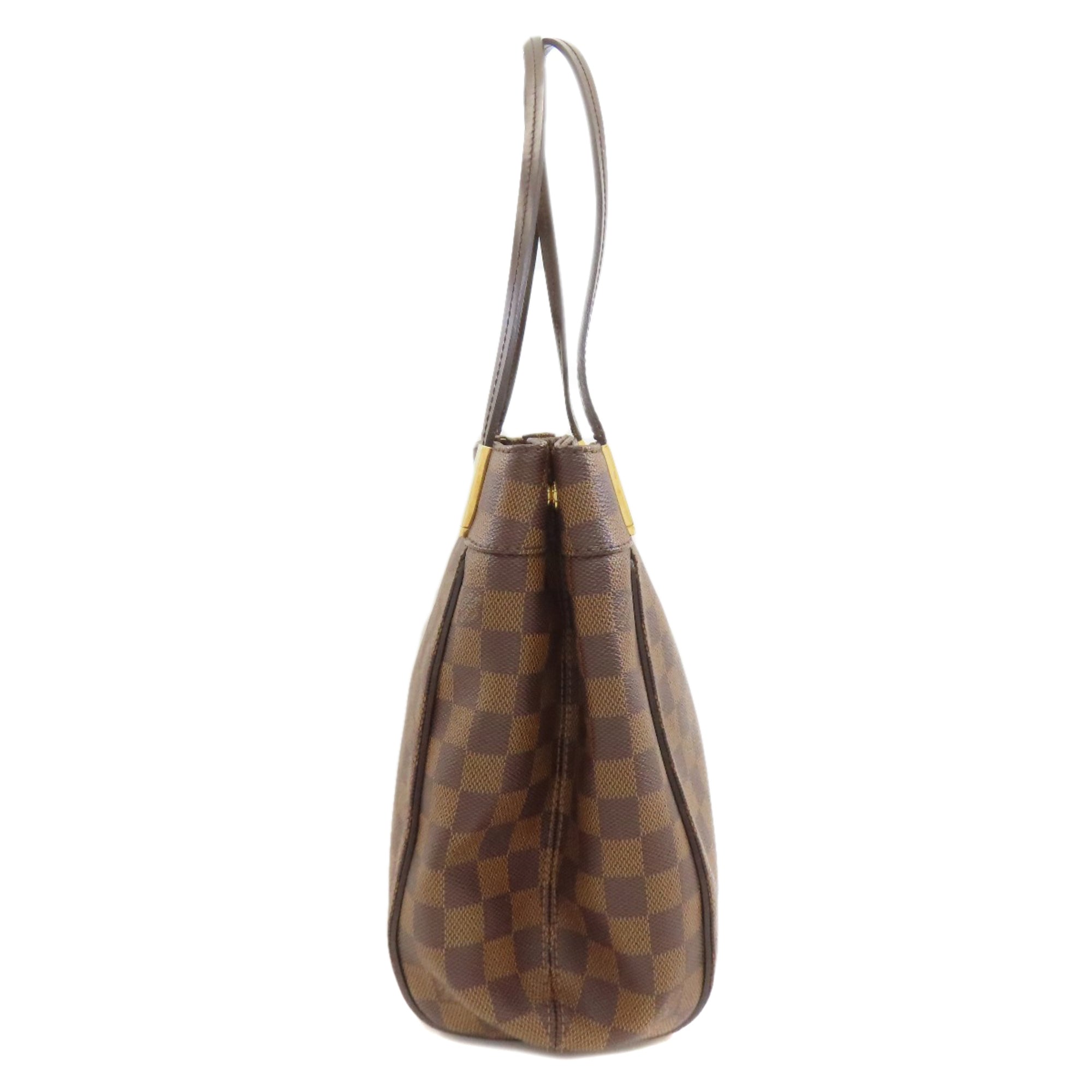Louis Vuitton Brown Damier Canvas Ebene Damier Canvas Tote Bag (Pre-Owned)