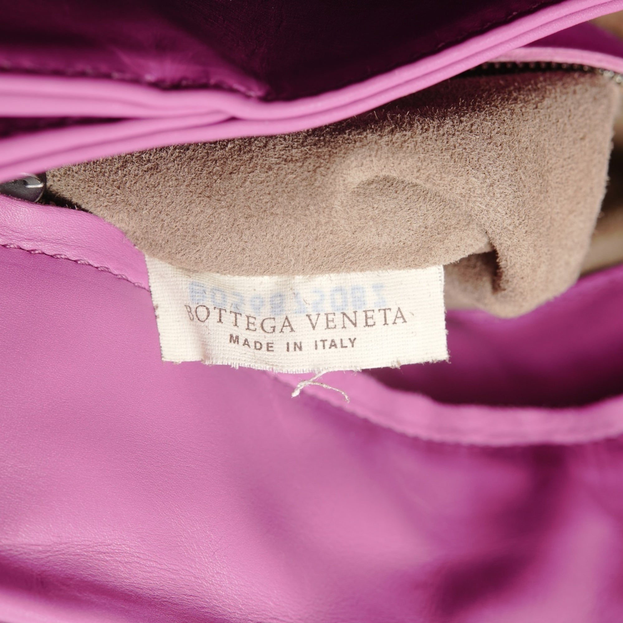 Bottega Veneta Purple Intrecciato Handbag (Pre-Owned)