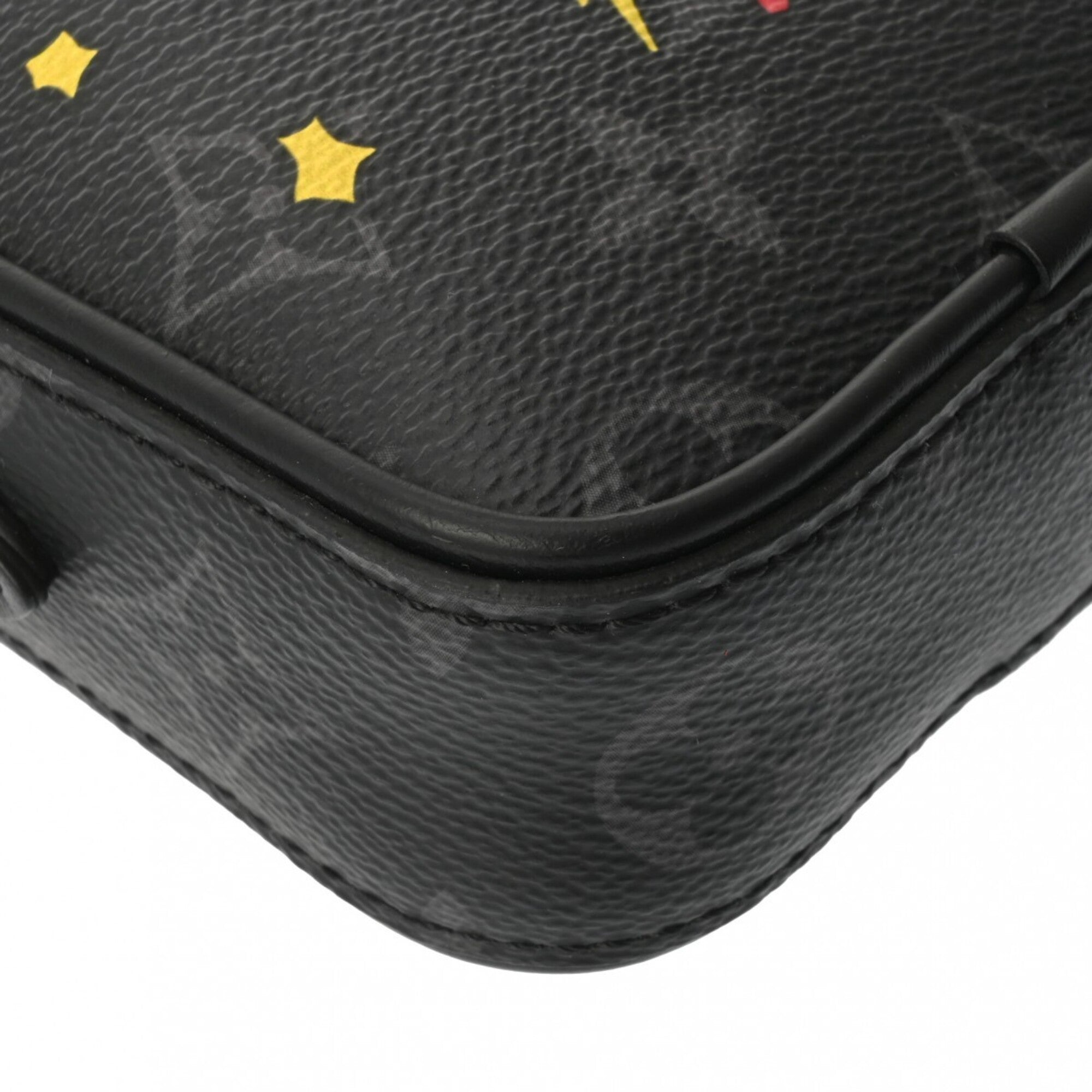 Louis Vuitton Black Monogram Eclipse Canvas Shoulder Bag (Pre-Owned)