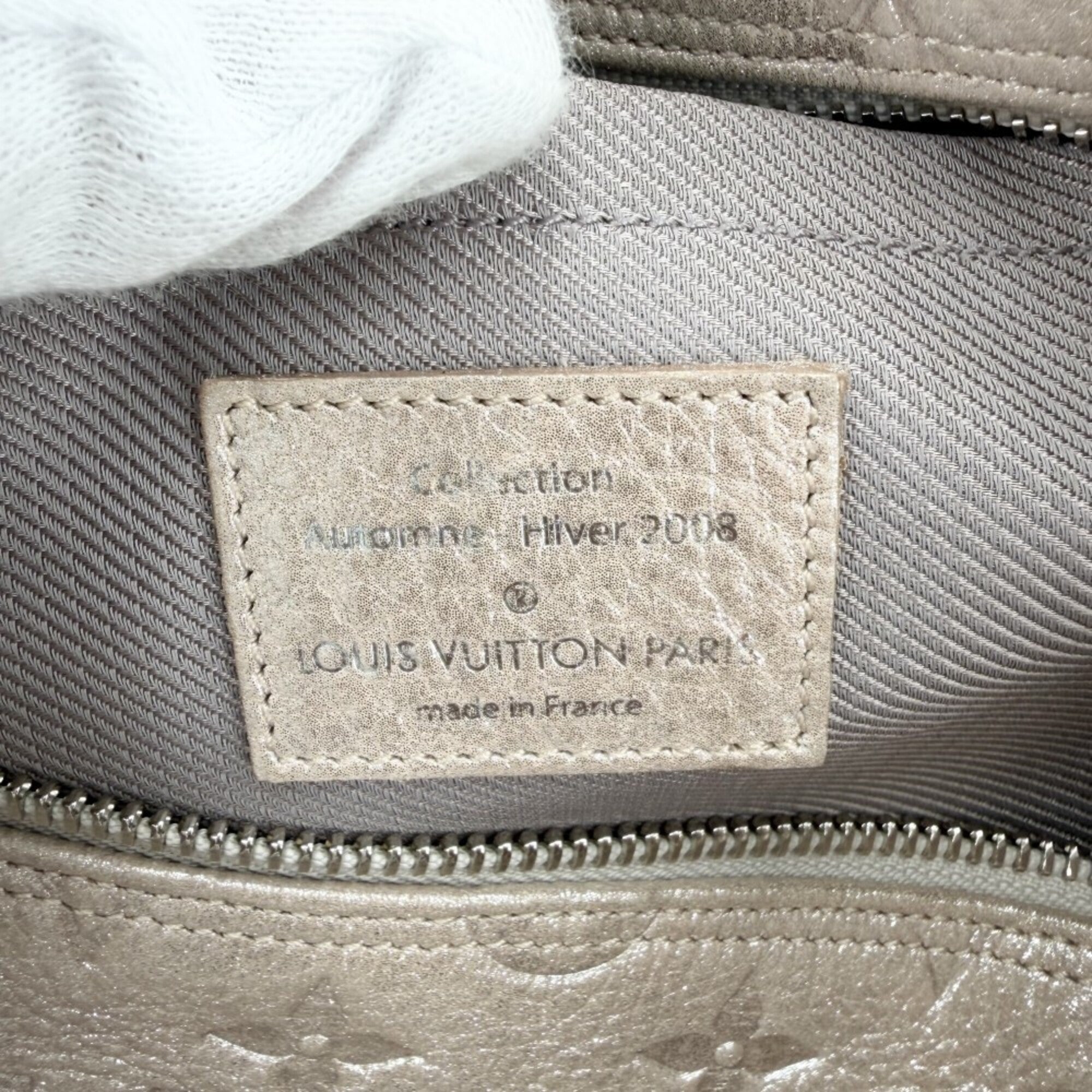 Louis Vuitton Light Pink Monogram Shimmer Handbag Tote Bag (Pre-Owned)
