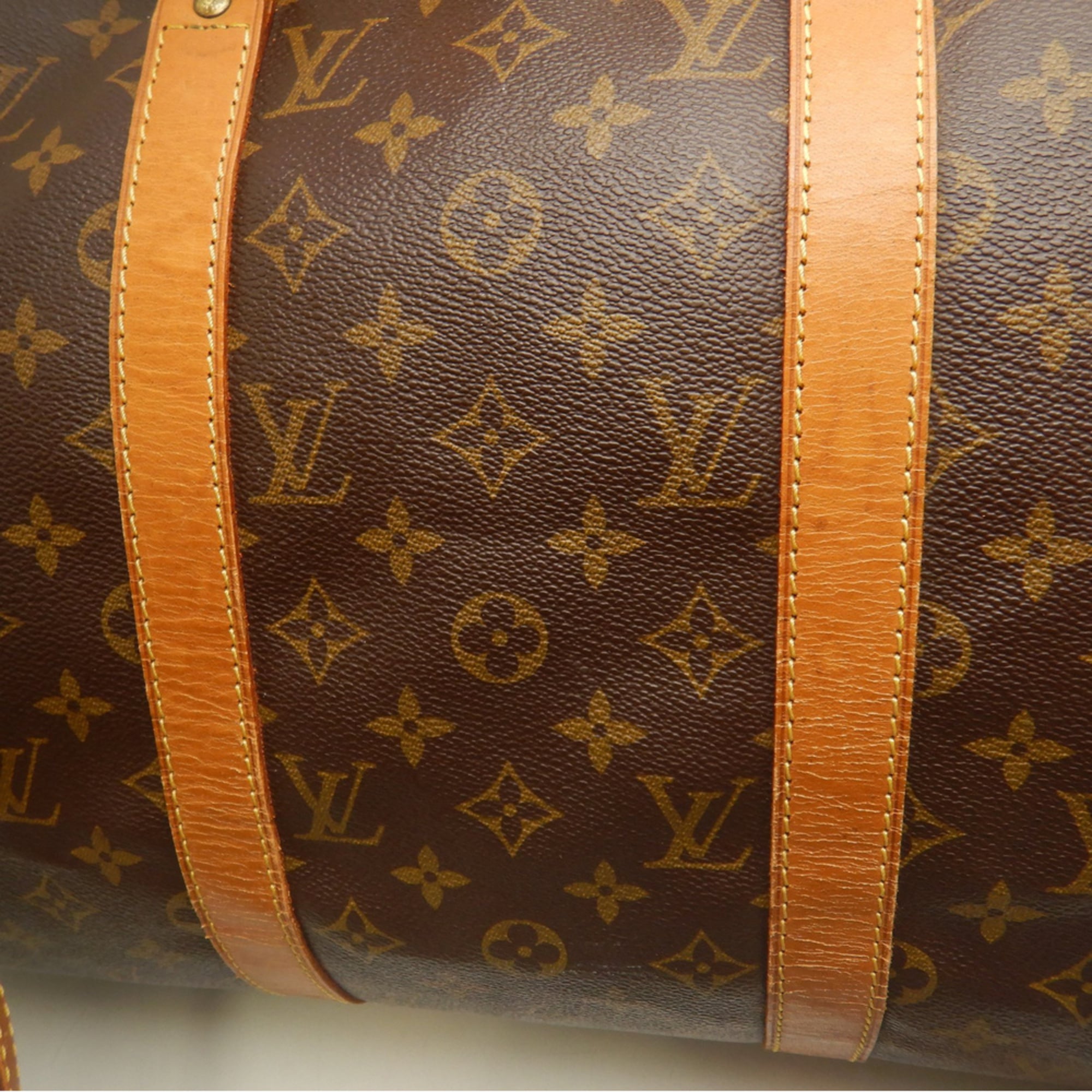 Louis Vuitton Brown Monogram Boston Bag (Pre-Owned)