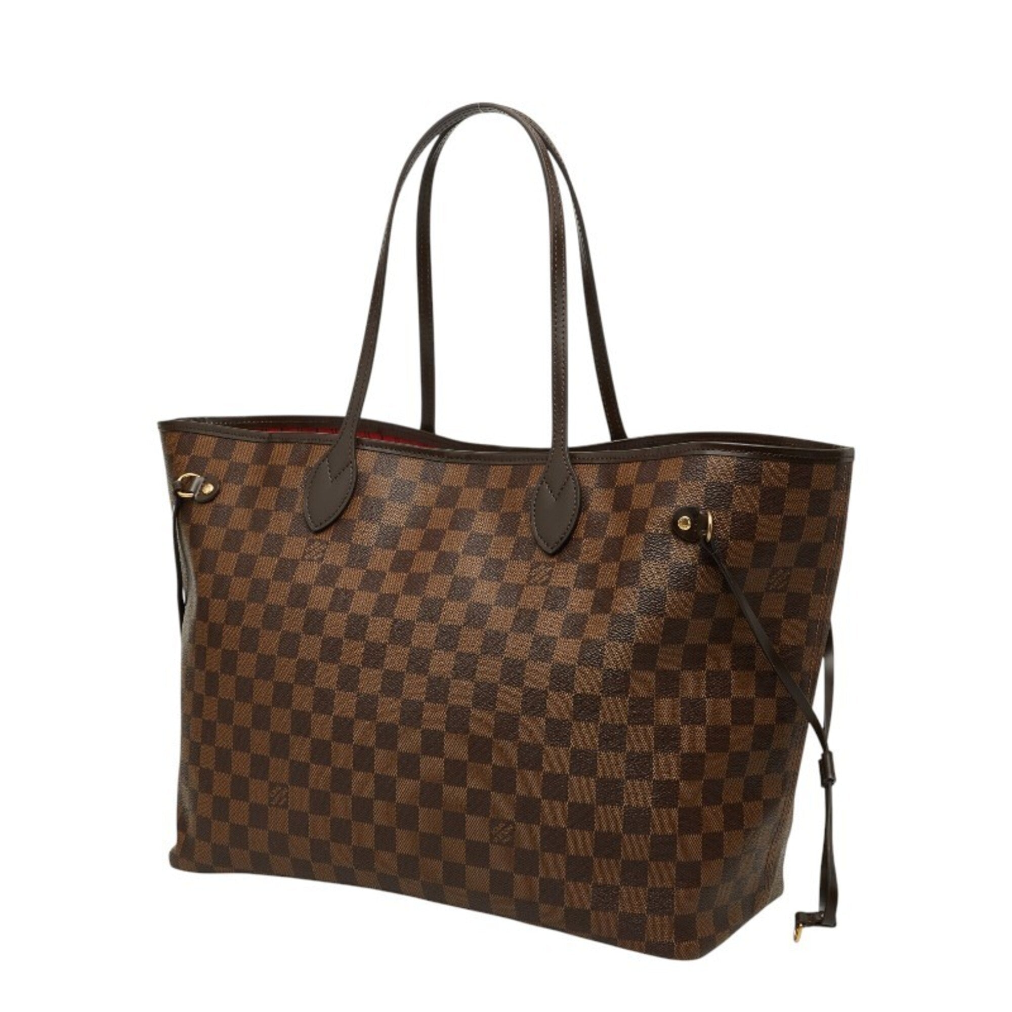 Louis Vuitton Brown Pvc Leather Shoulder Bag Tote Bag (Pre-Owned)