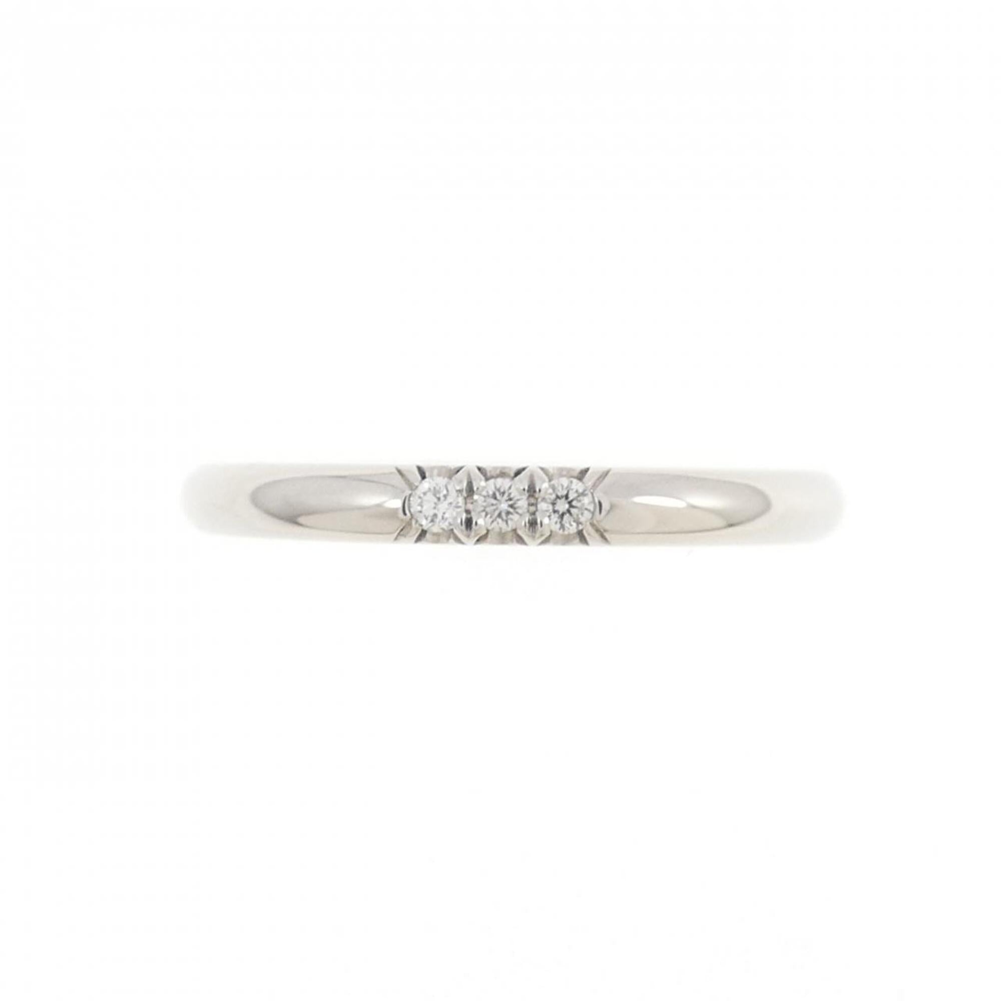 Tiffany Platinum Platinum 950 Band Ring (Pre-Owned)