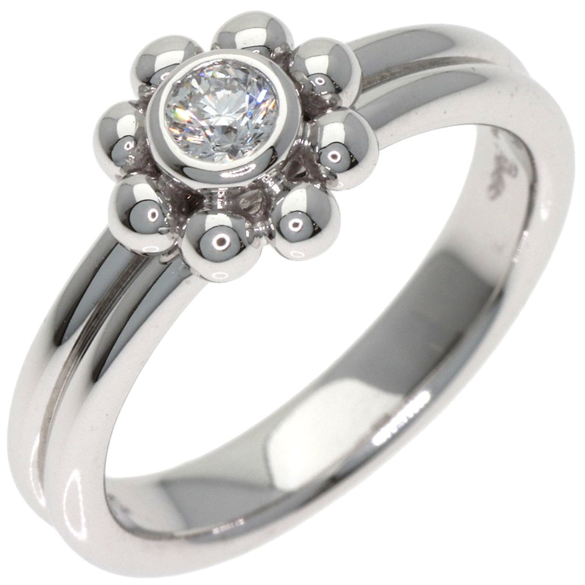 Tiffany White Gold White Gold (18K) Band Ring (Pre-Owned)